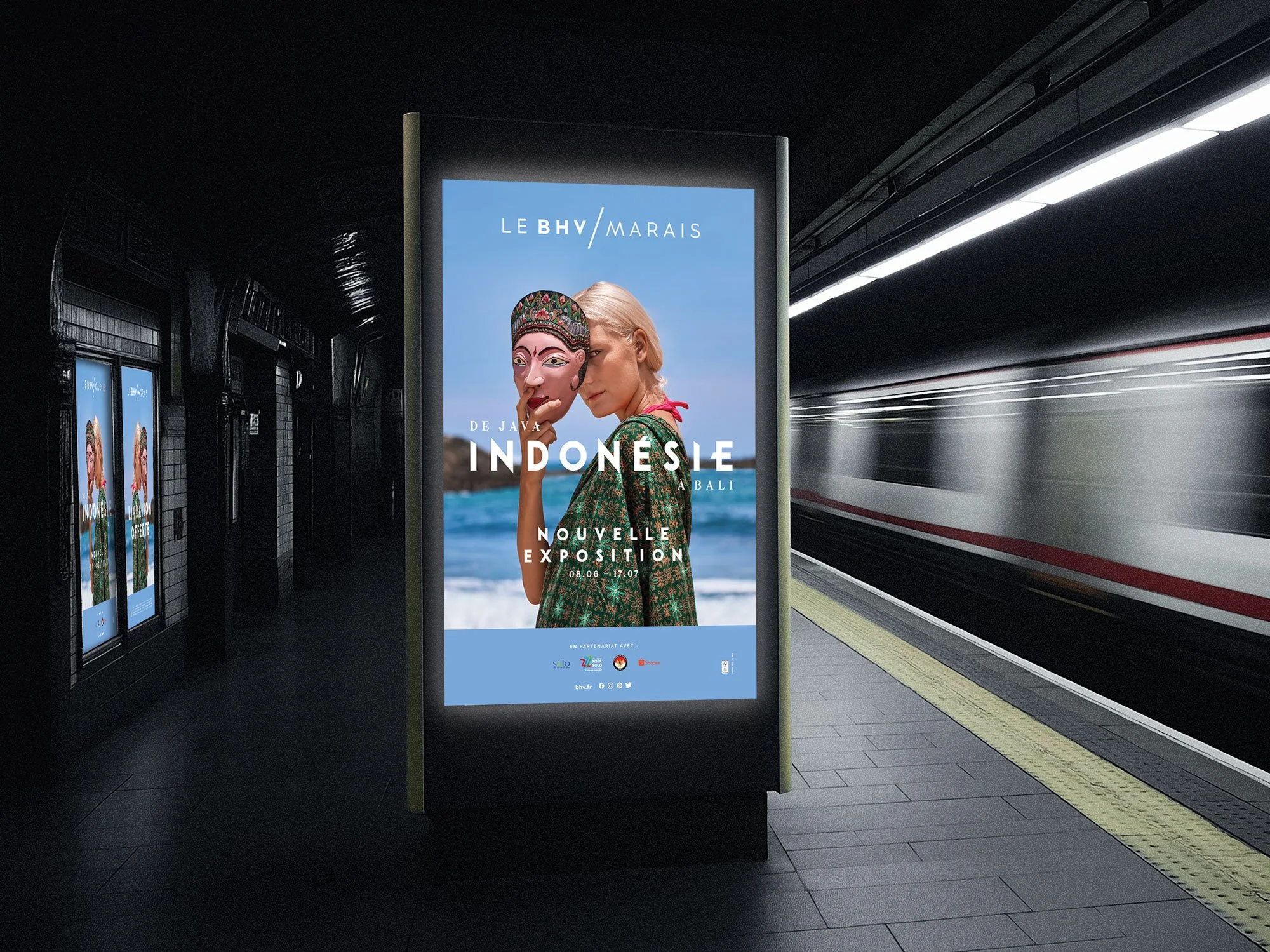 Affichage campagne Indonésie