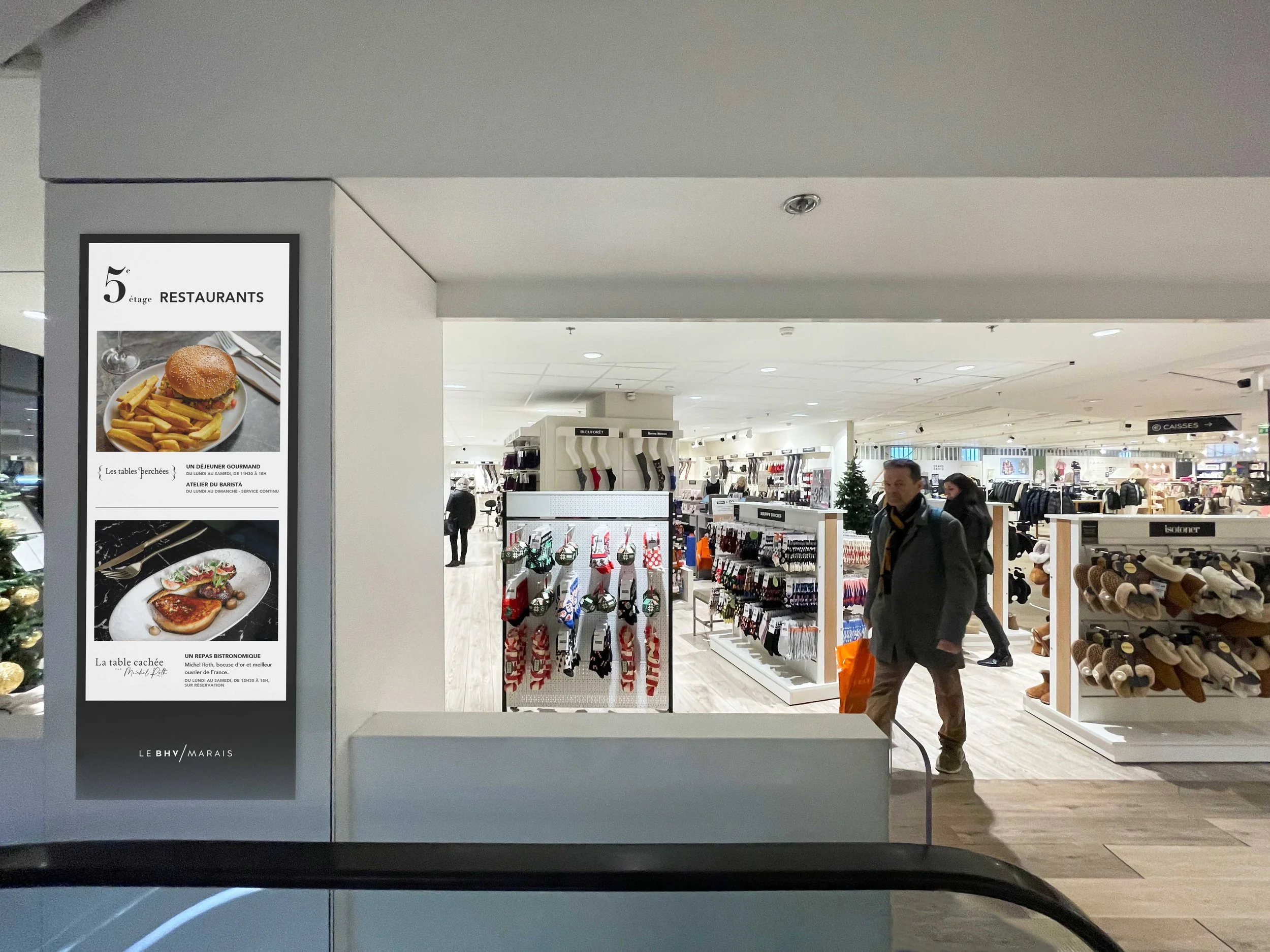 Directory restaurant BHV