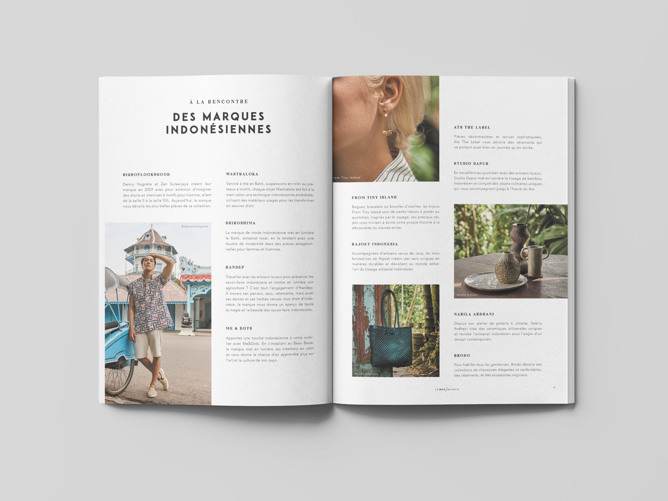catalogue mode et objets