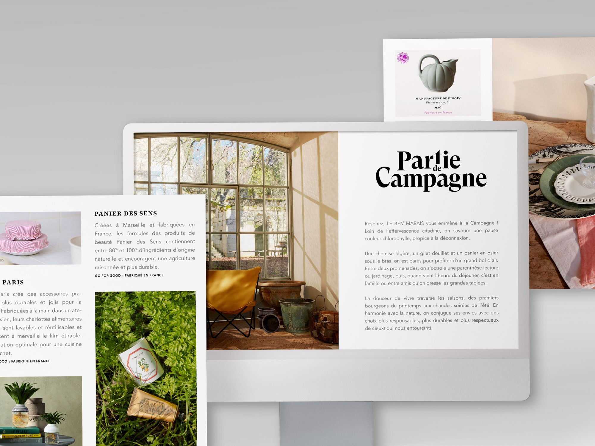Dossier de presse de l'évènement parisien "Partie de campagne"