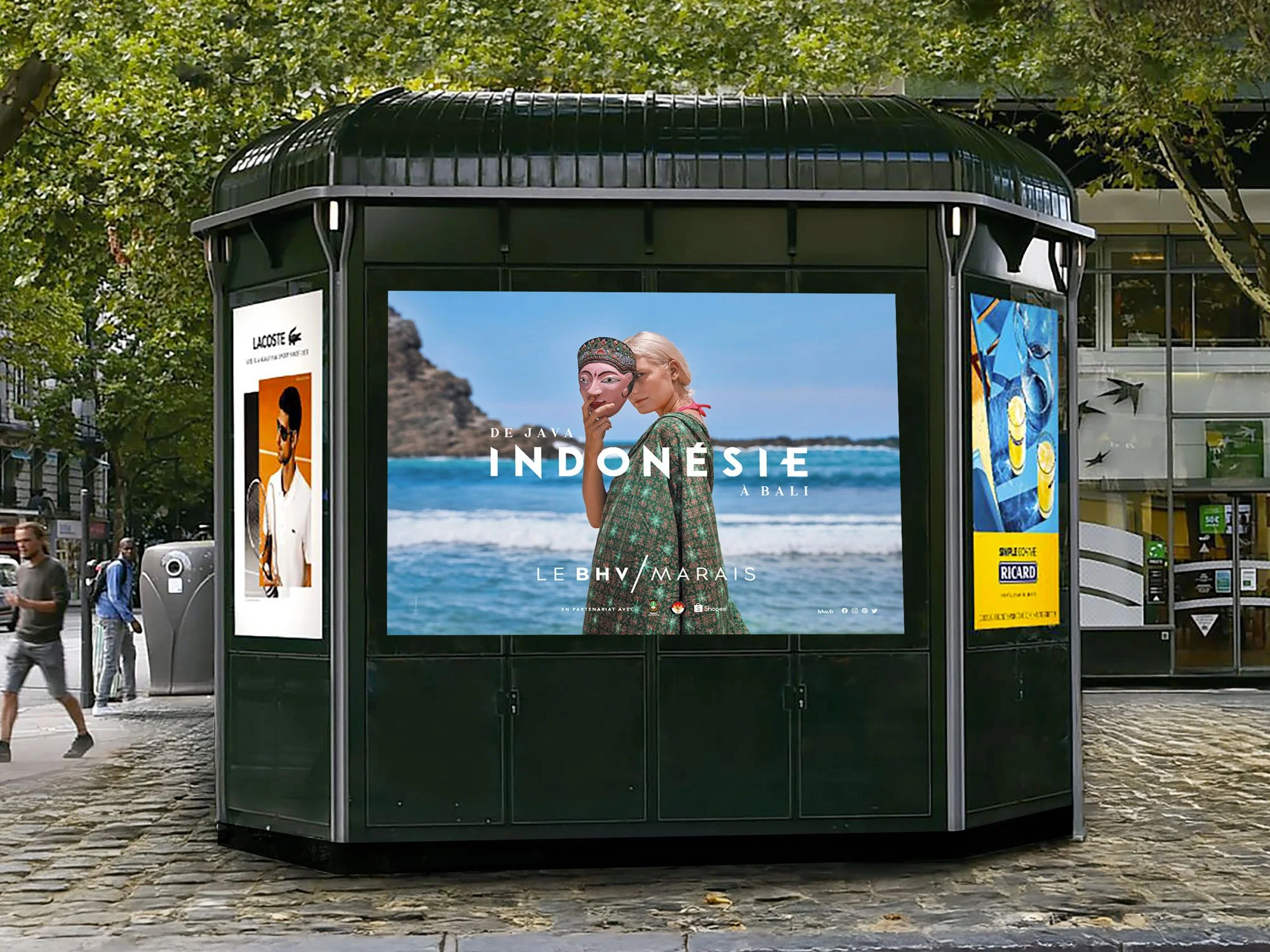Affichage campagne Indonésie