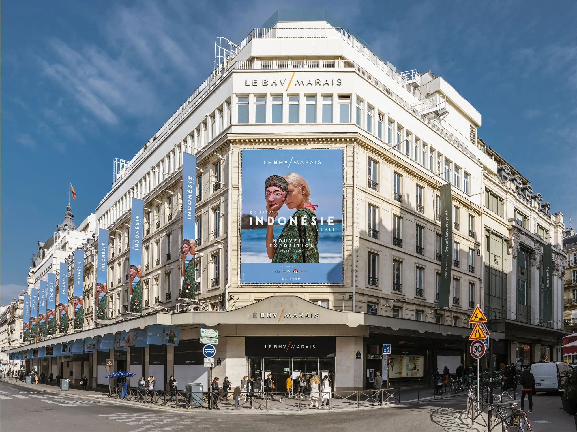 Affichage campagne Indonésie