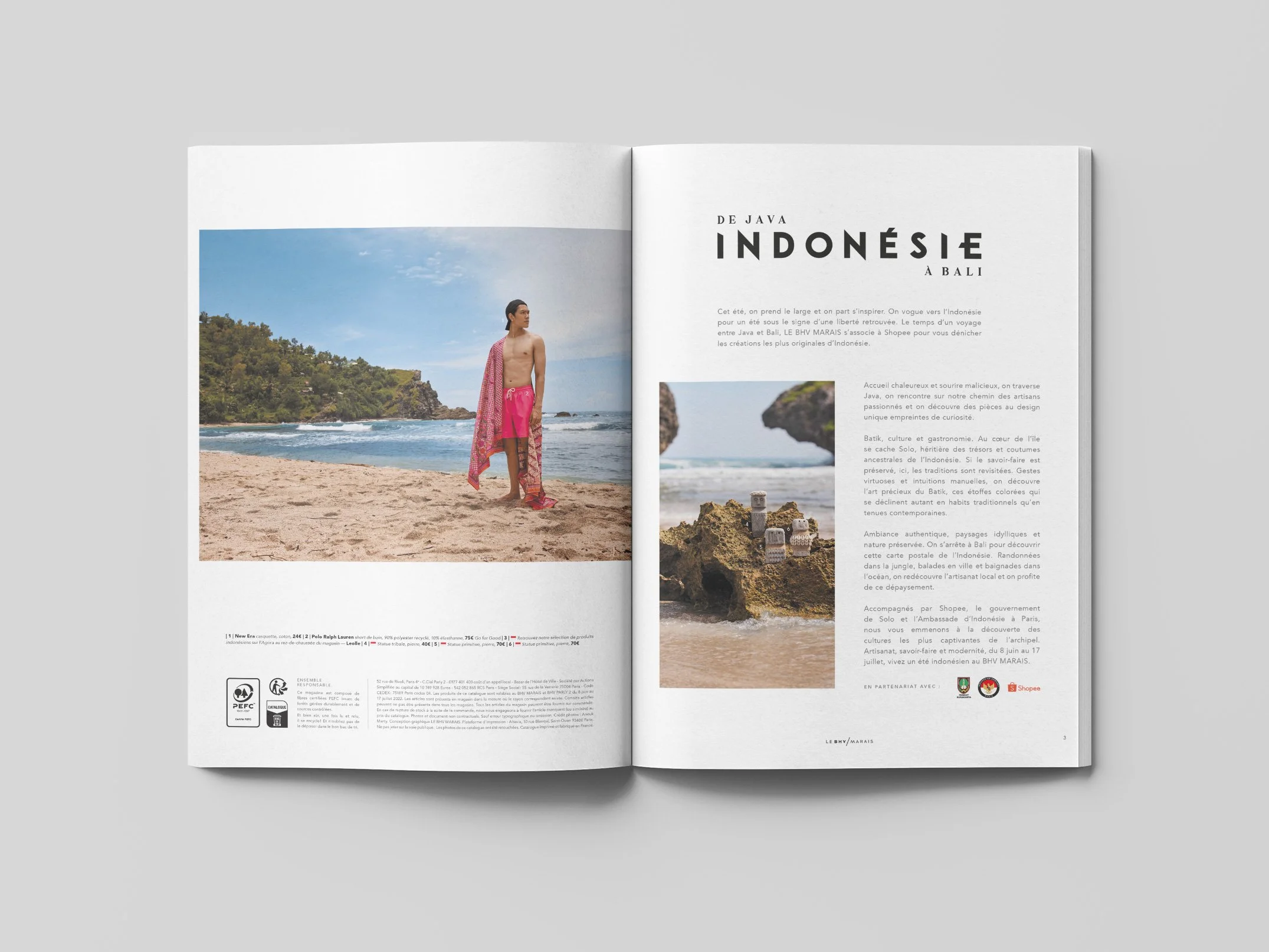 catalogue mode et objets