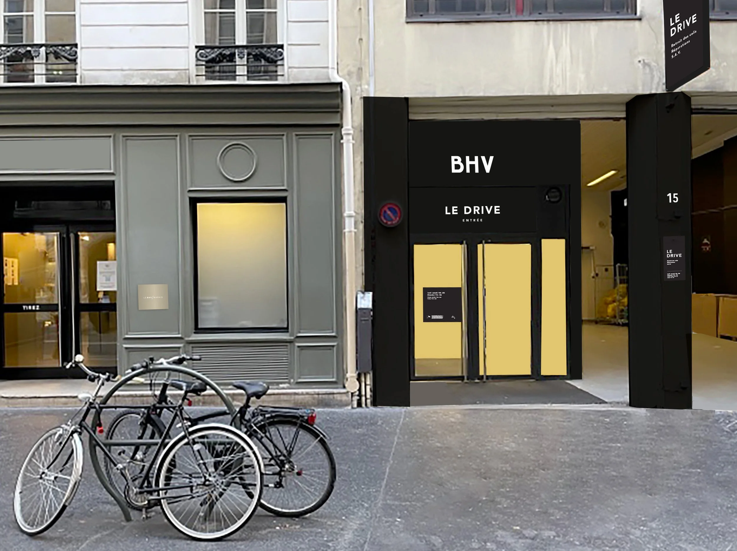 Enseigne Le Drive