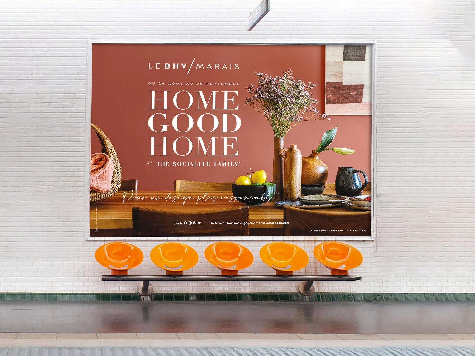 Campagne métro Home good Home