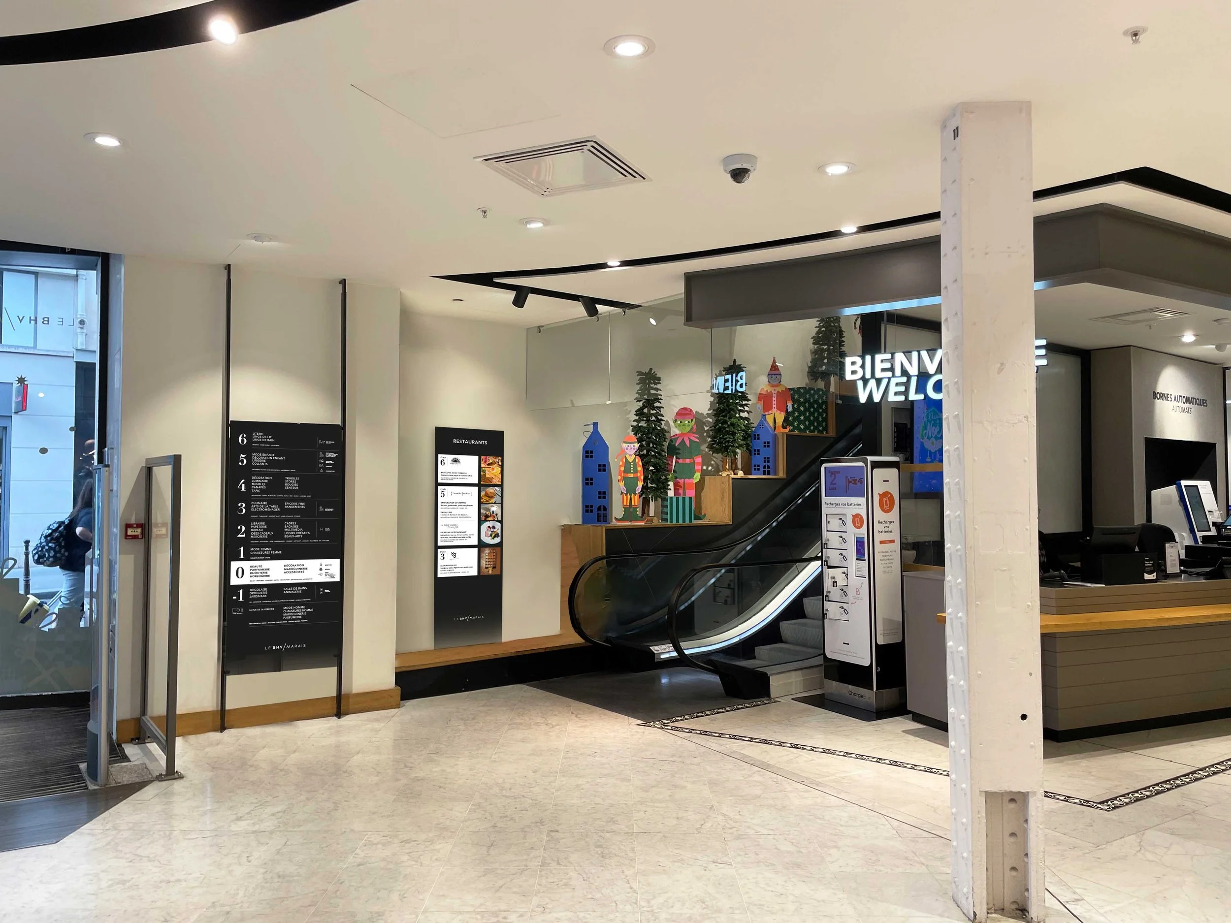 Directory restaurant BHV