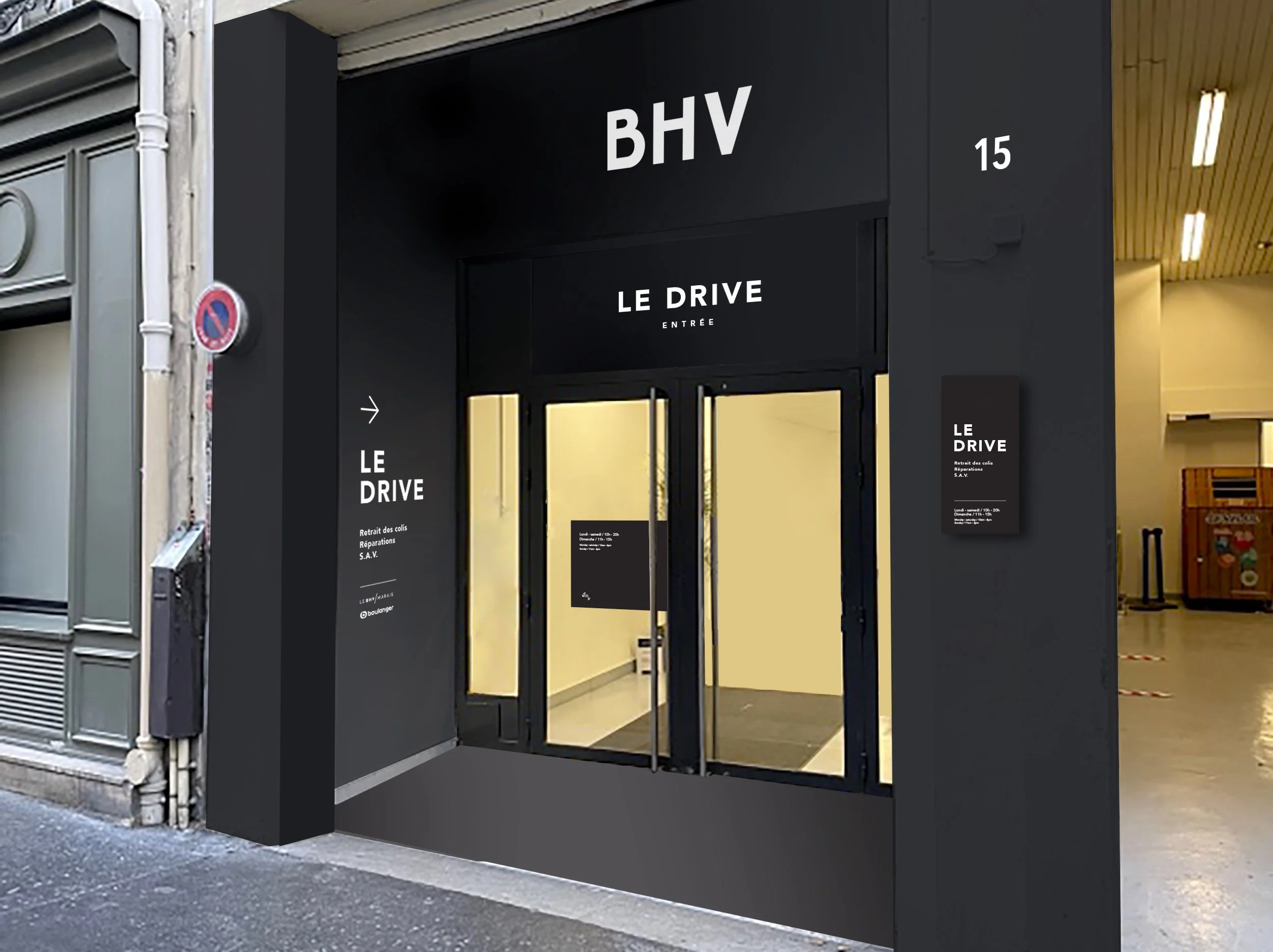 Enseigne Le Drive