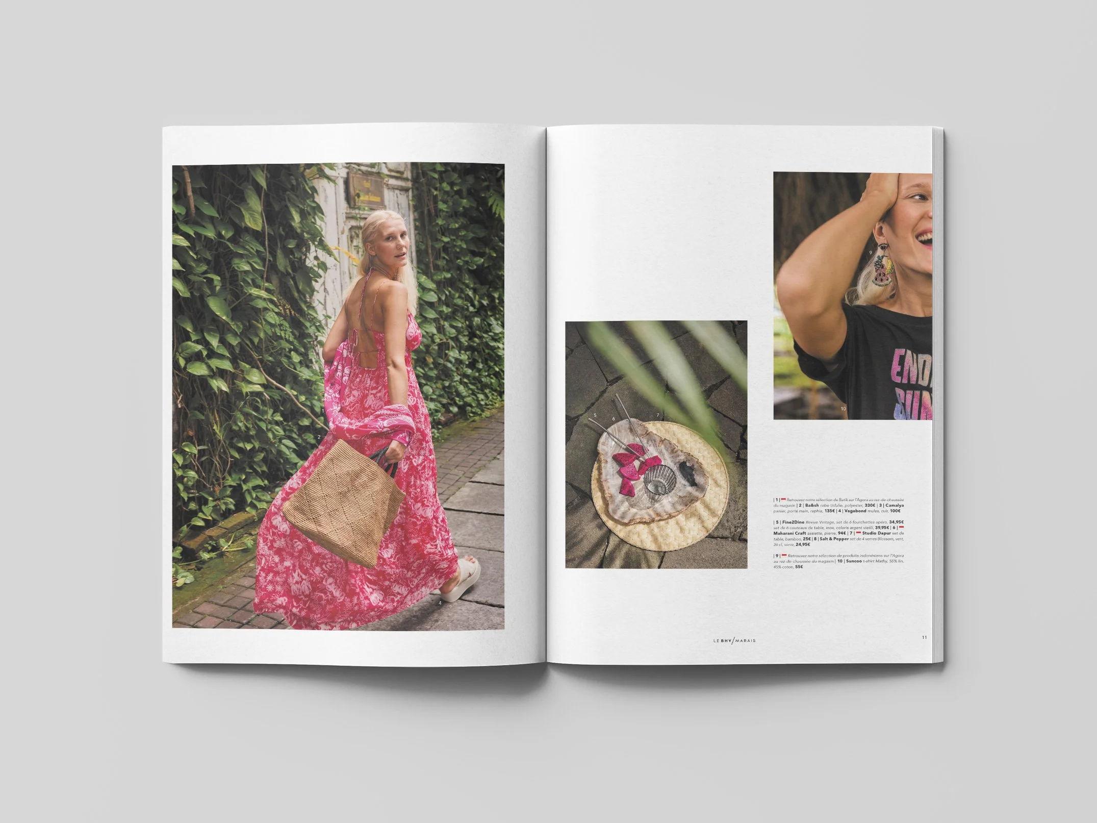 catalogue mode et objets