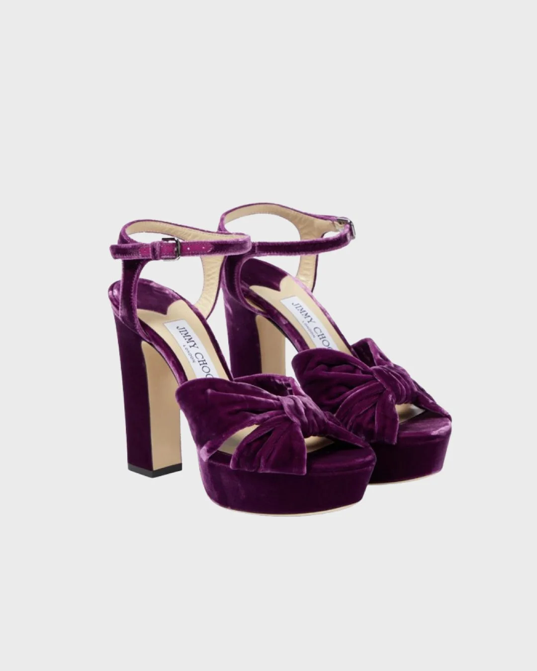 Jimmy Choo Velvet Pumps (on sale)