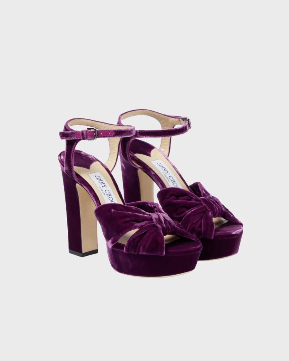 Jimmy Choo Velvet Pumps (on sale)