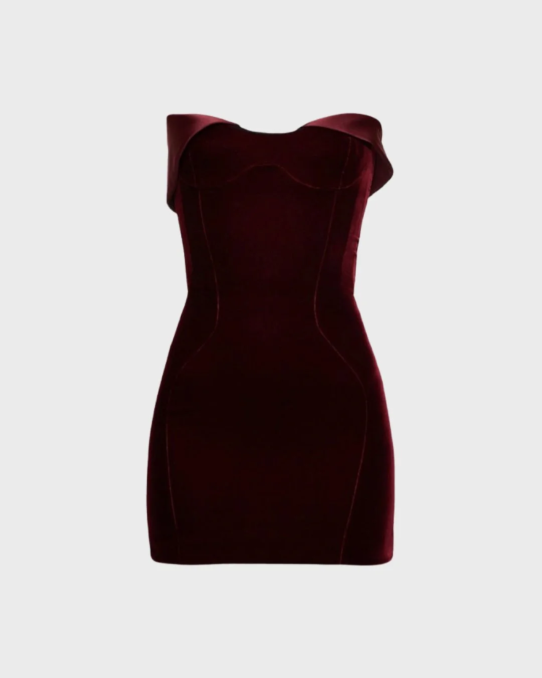 Mugler Velvet Dress