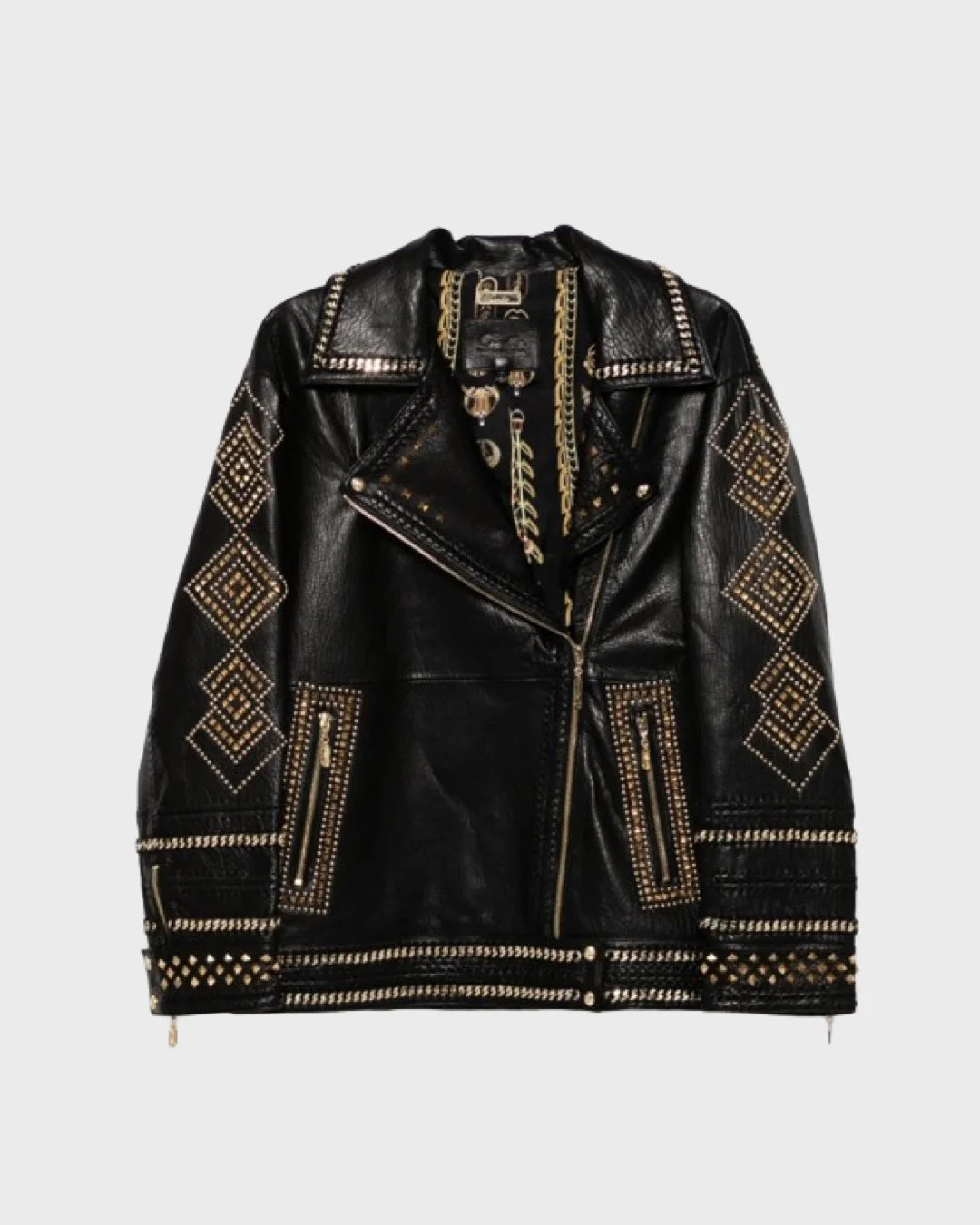 Camilla Oversized Leather Jacket