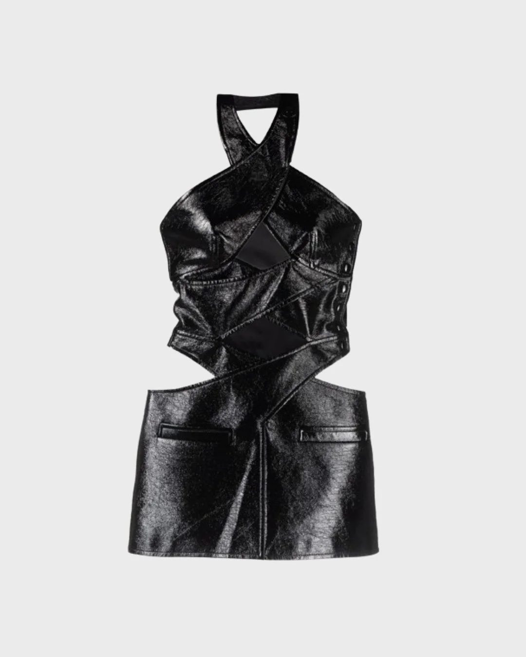Courrèges Cut-Out Mini Dress