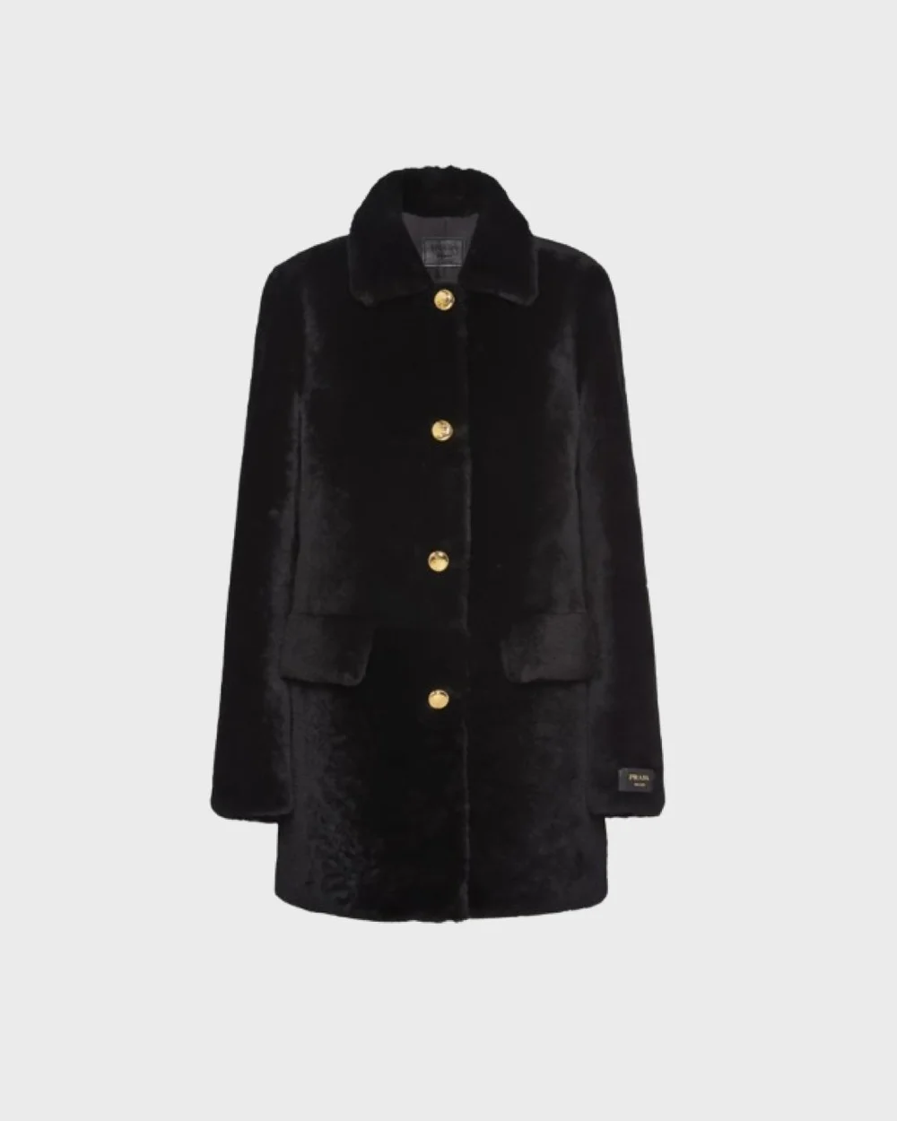 Prada Shearling Fur Coat