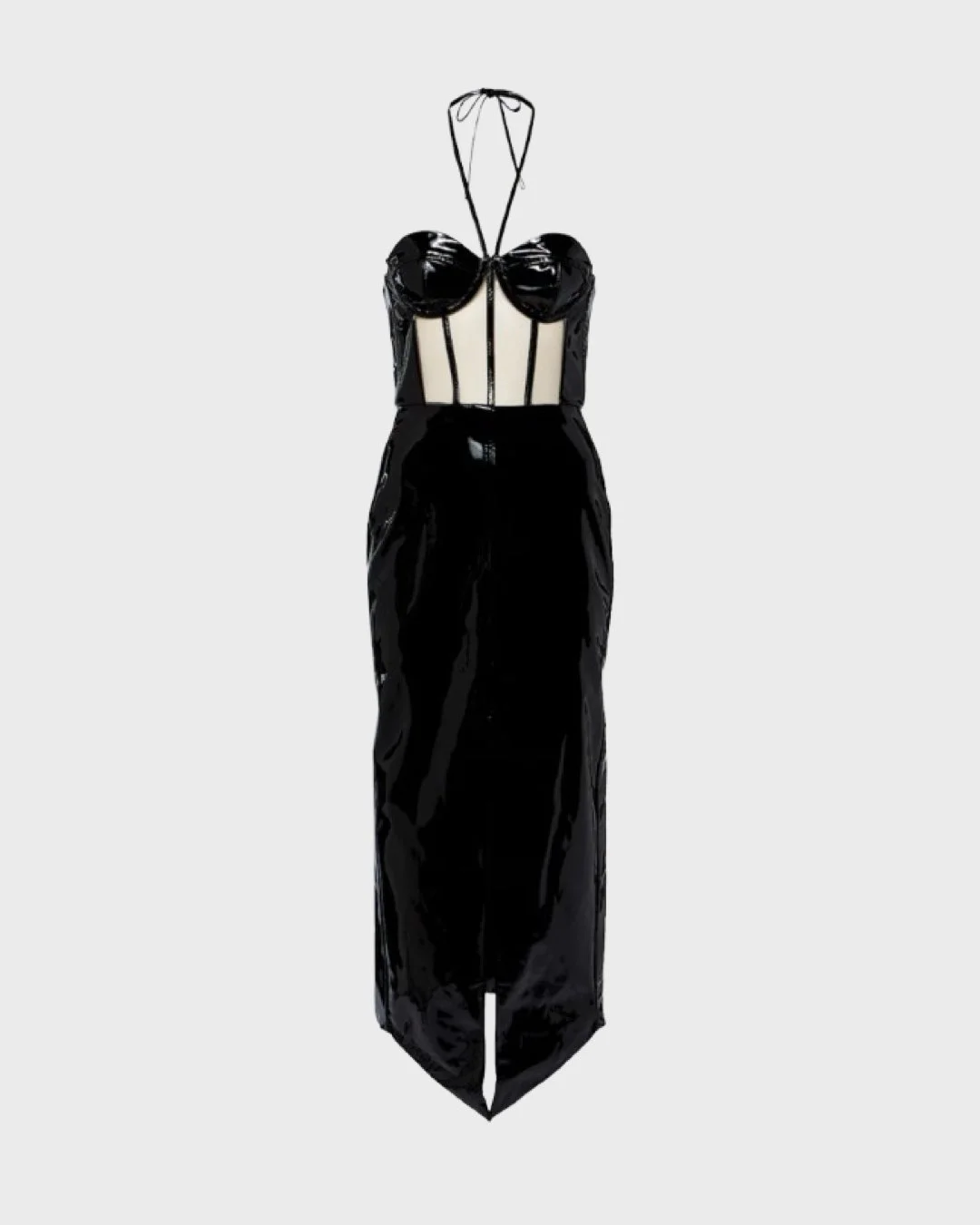 David Koma Patent Leather Dress (on sale)