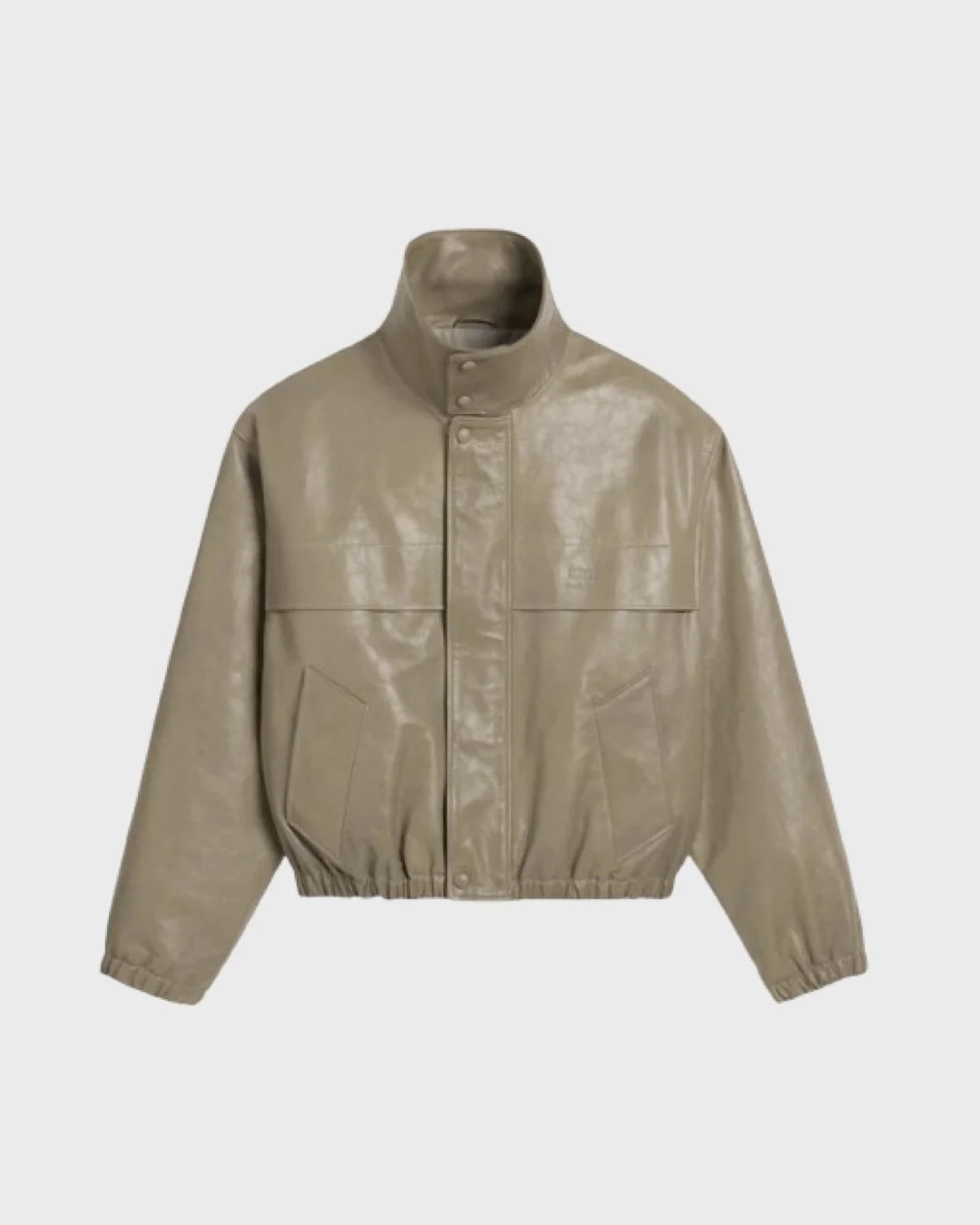 Ami Paris Leather Jacket