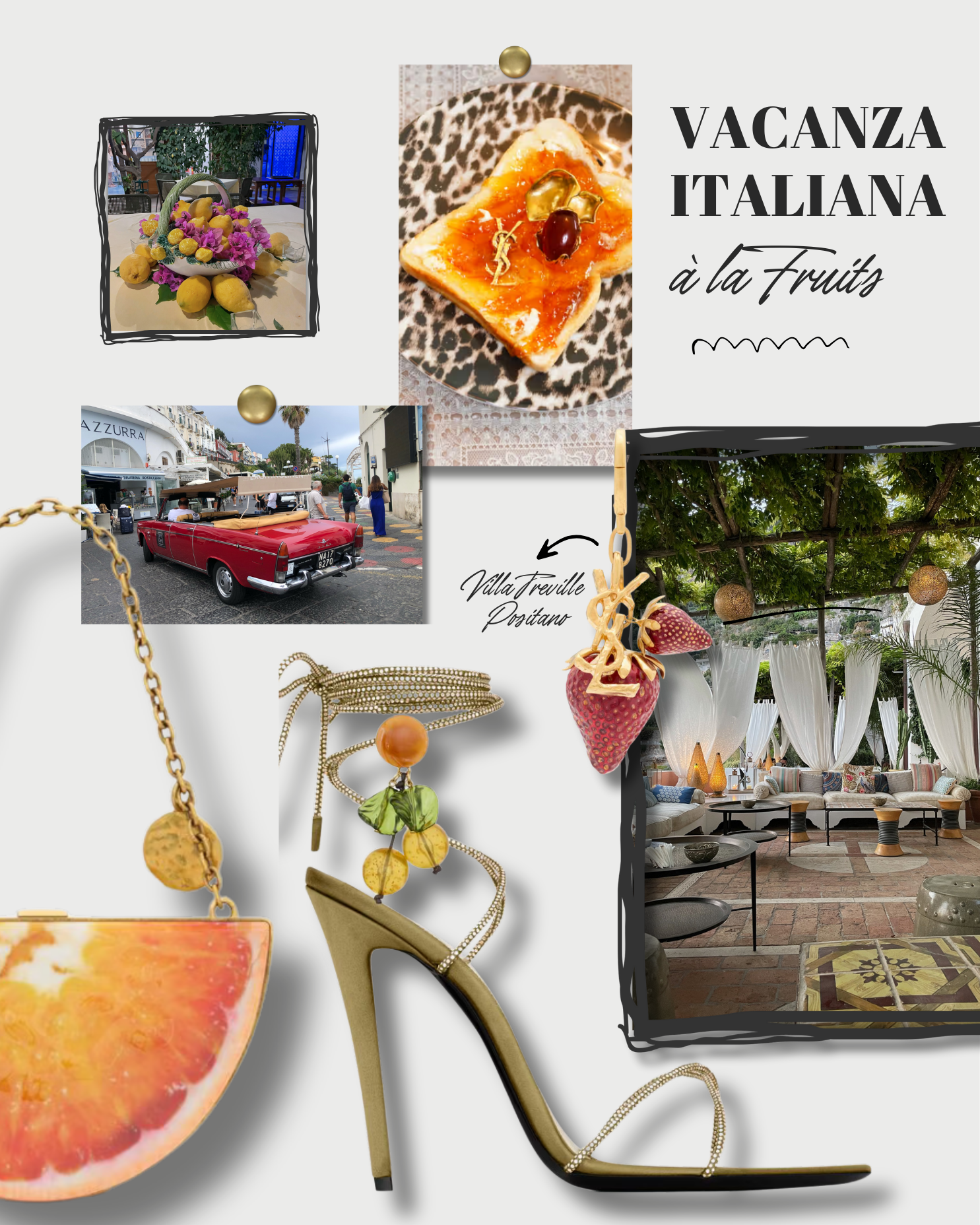 Vacanza Italiana, but Make It French Fruits: The Saint Laurent Edit