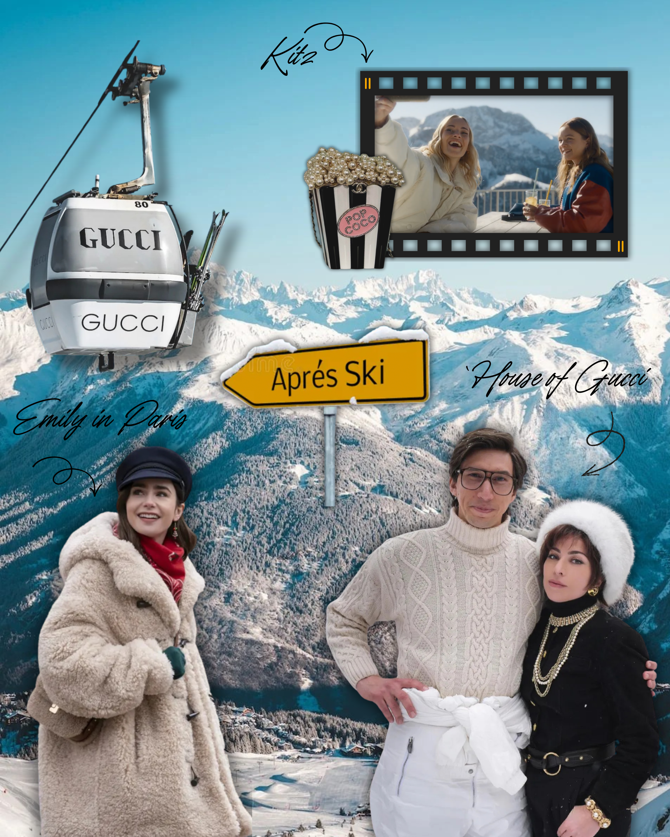 Ski Resorts Seen on Screen — And How to Dress the Part