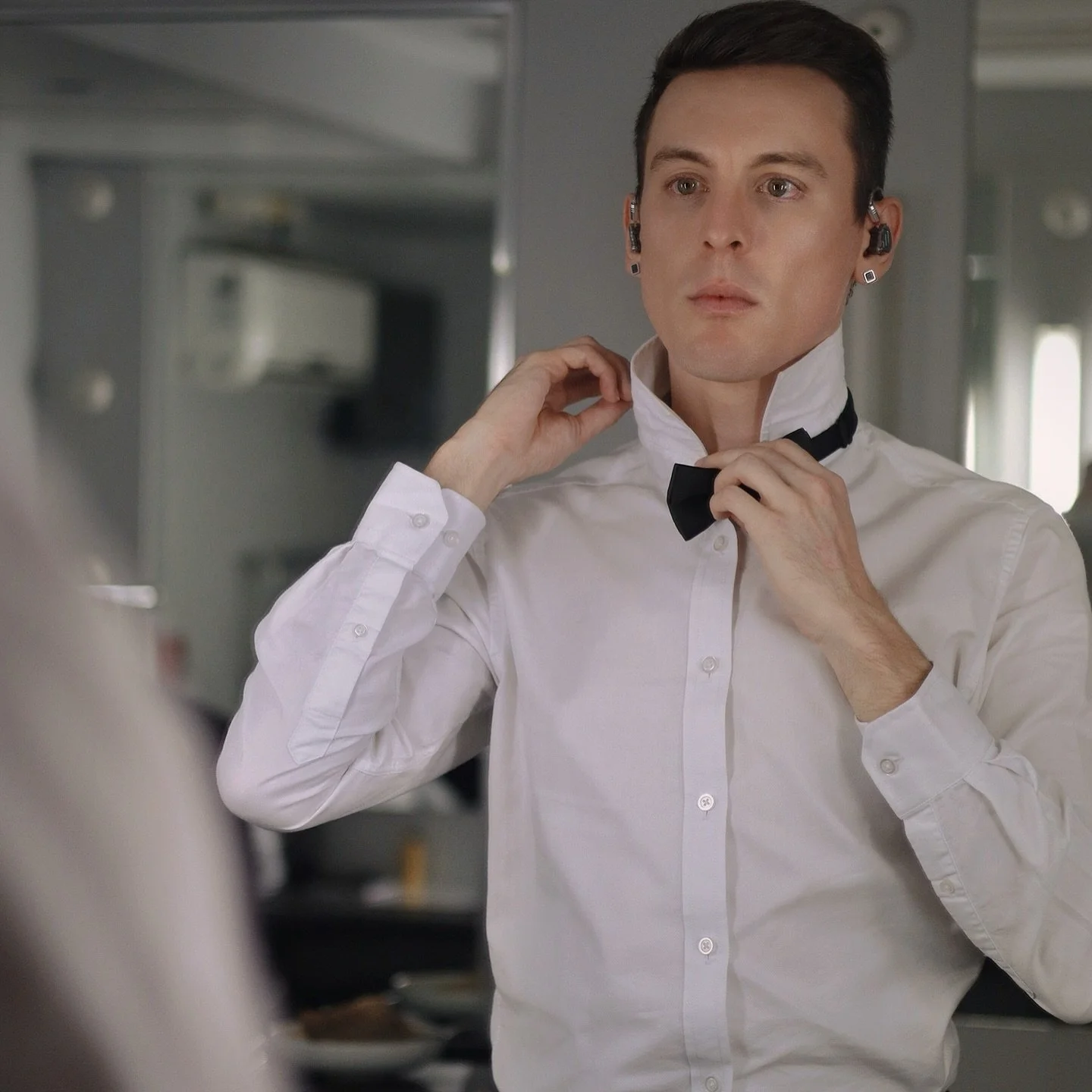 Beautiful shots capturing some pre show rituals. 📷 @pixel.pizzazz.designz 

Rizk&amp;Rule make up 2/3s of the vocal group &ldquo;The Martini&rsquo;s&rdquo; @entertainment23_ who have been recently performing alongside the incredible Australian Icon 