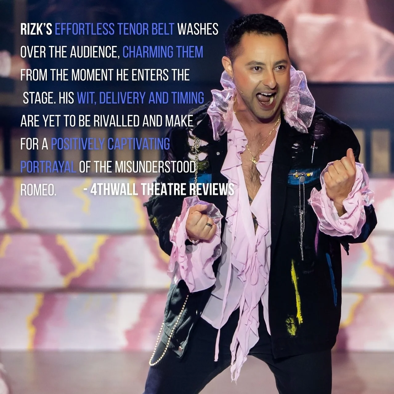 The reviews are in!

Jimmy and Kai have both been lucky enough to have been cast in the Australian Amateur Premiere of &amp; Juliet the musical!

Jimmy taking on the loveable douche of Romeo and Kai stunning audiences with his beautiful portrayal of 