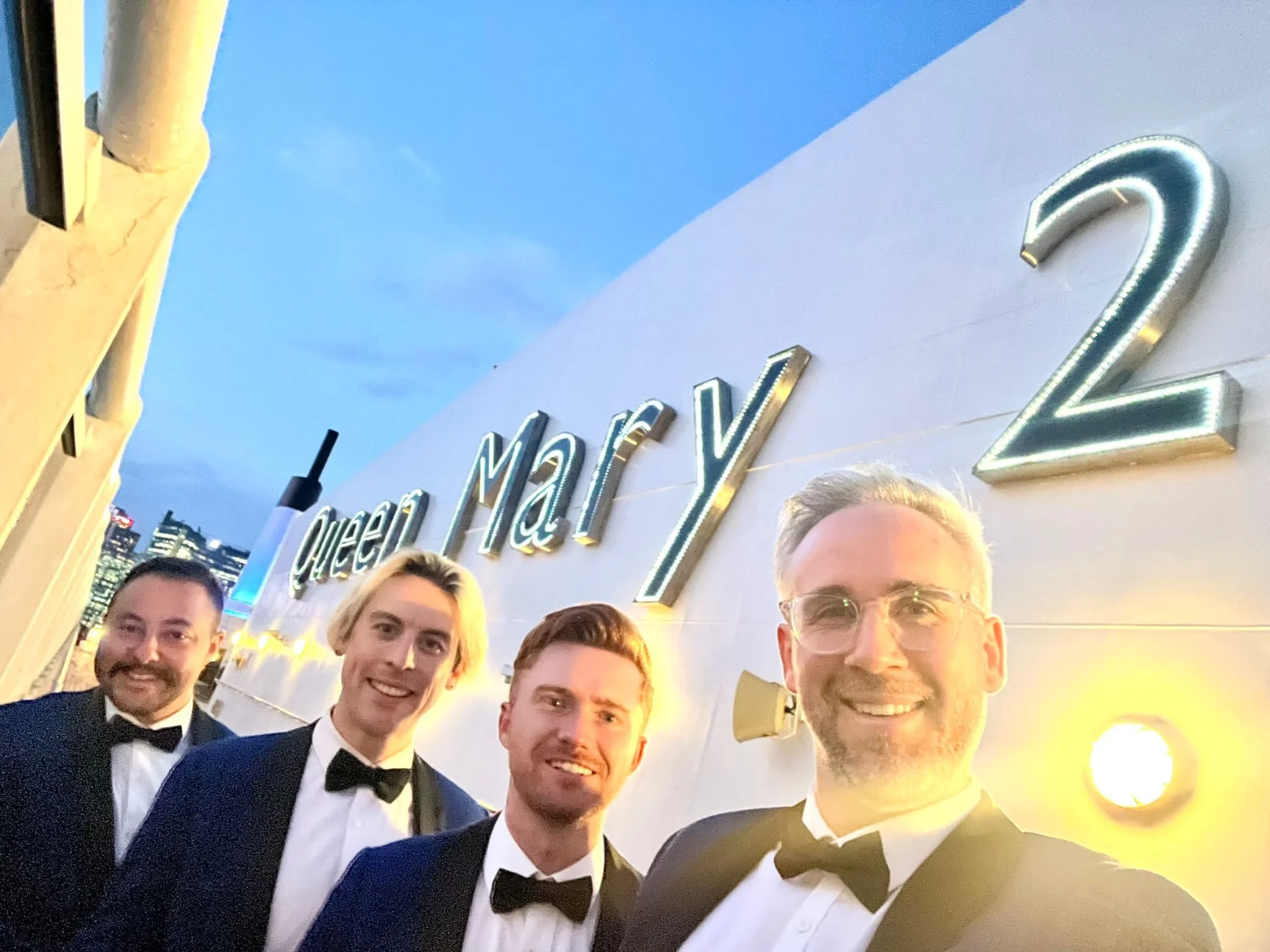 Entertaining aboard Cunard's Queen Mary 2, March 2024