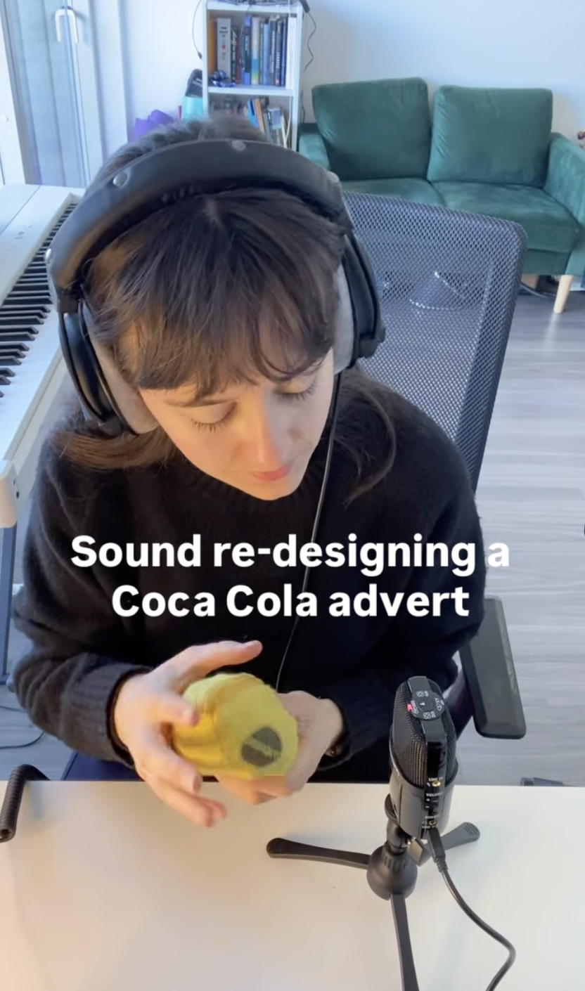 Coca Cola Advert Re-design