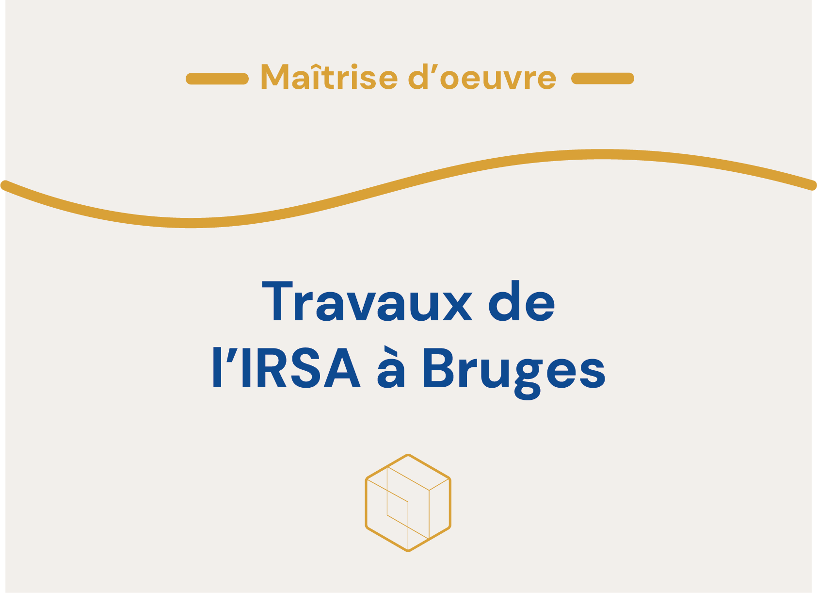 Démarrage des travaux de l’IRSA à Bruges : Actiom assure la maîtrise d’œuvre complète