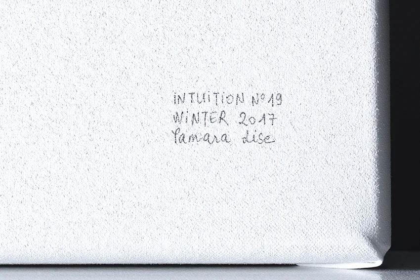 Intuition N°19, 57x150x2cm, detail