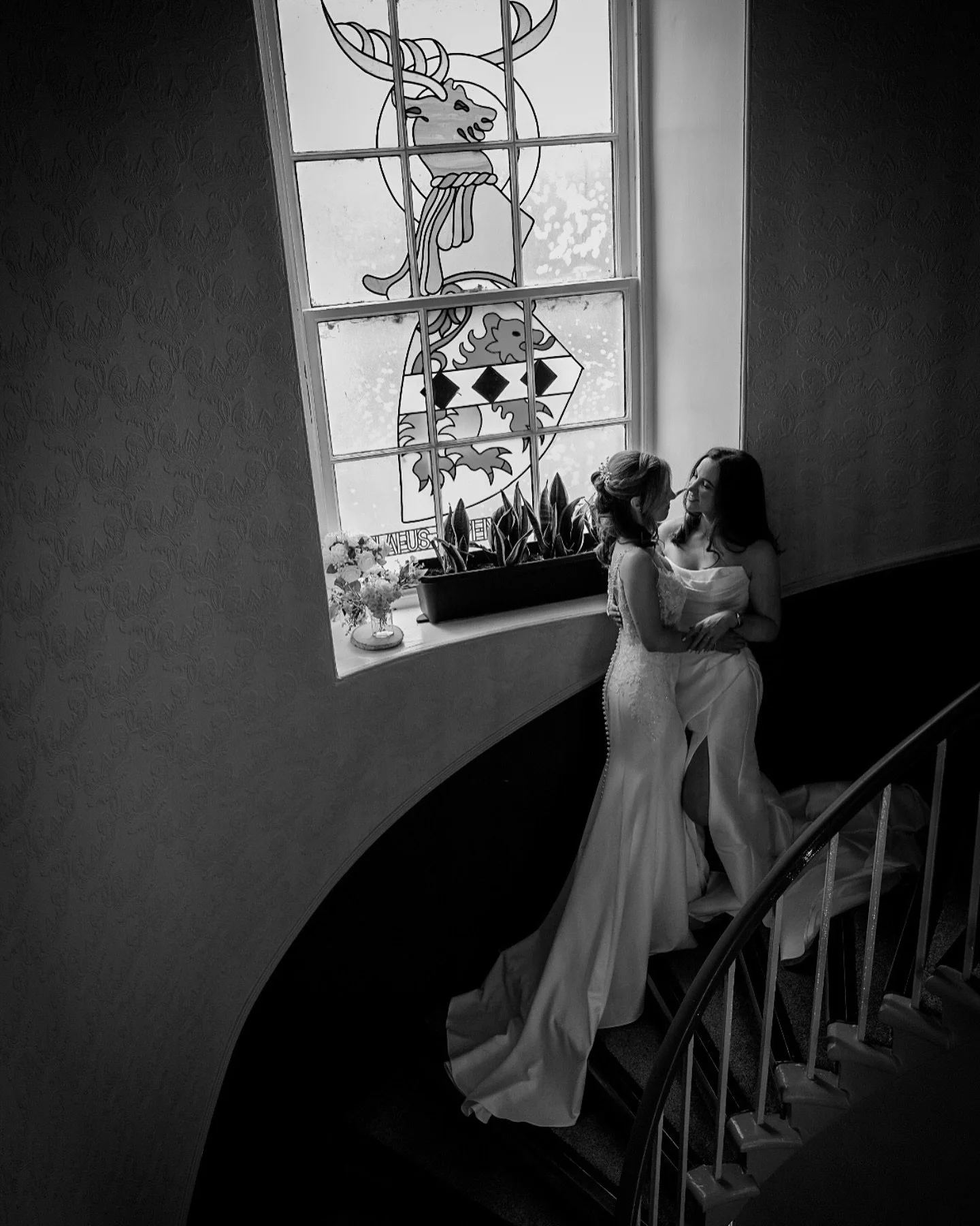 Eilidh and Aimee said a big I Do today! With family around them. These two have been so fun to capture! Wedding season has started with an epic bang! @strathavenhotel @studiodefleur_weddings_events @lesleyneilmakeupartist #wedding2025 #brideandbride 