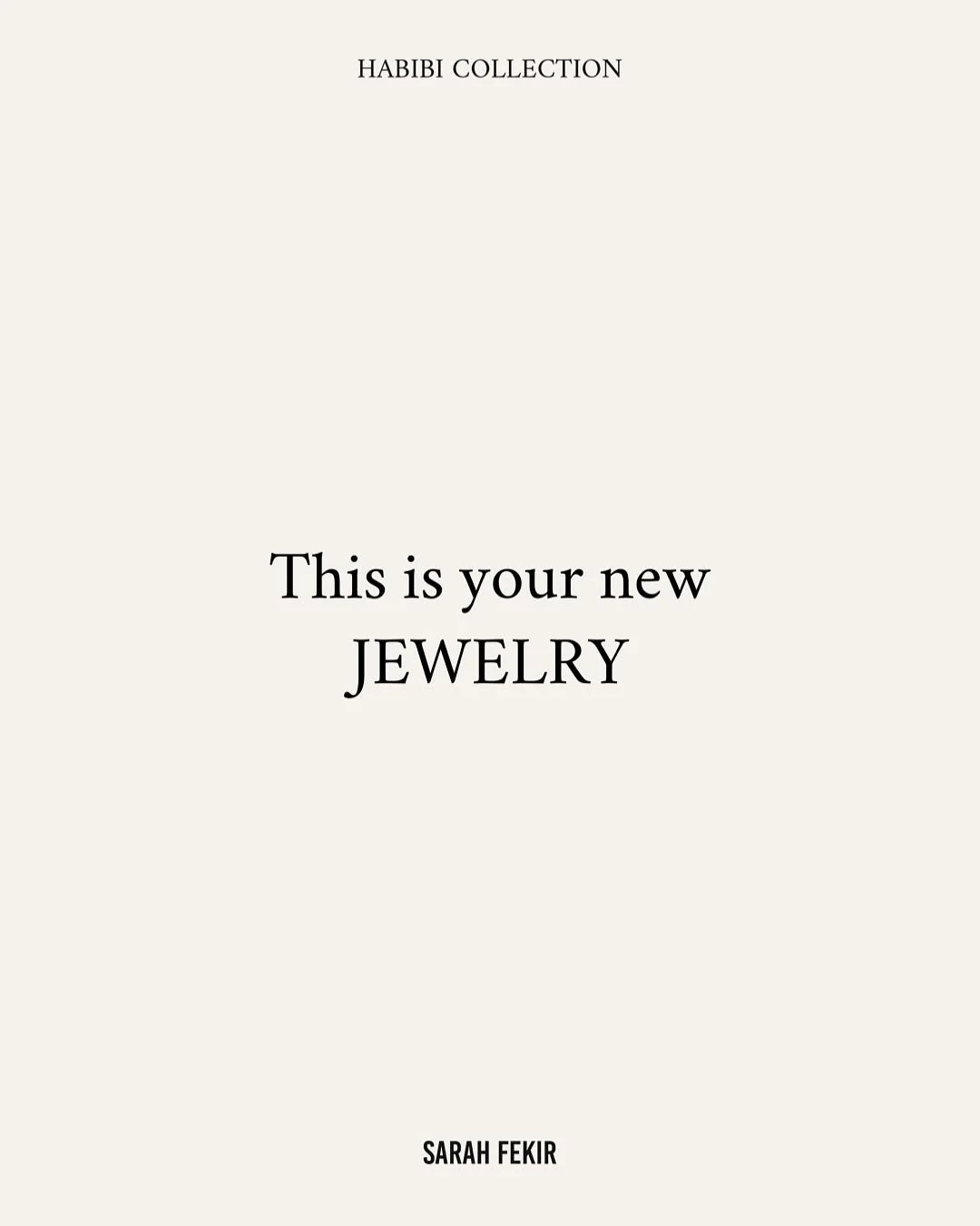 HABIBI COLLECTION 

Quelques mois d&eacute;j&agrave;&hellip; si heureuse de voir grandir ma marque de bijoux. Tellement reconnaissante 🙏