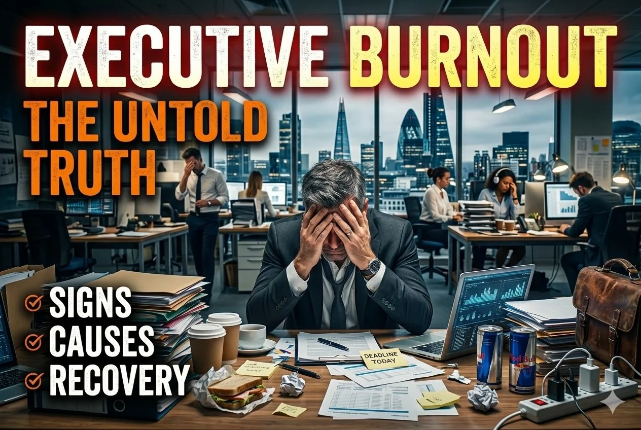 3 Executive Burnout Myths You Still Believe