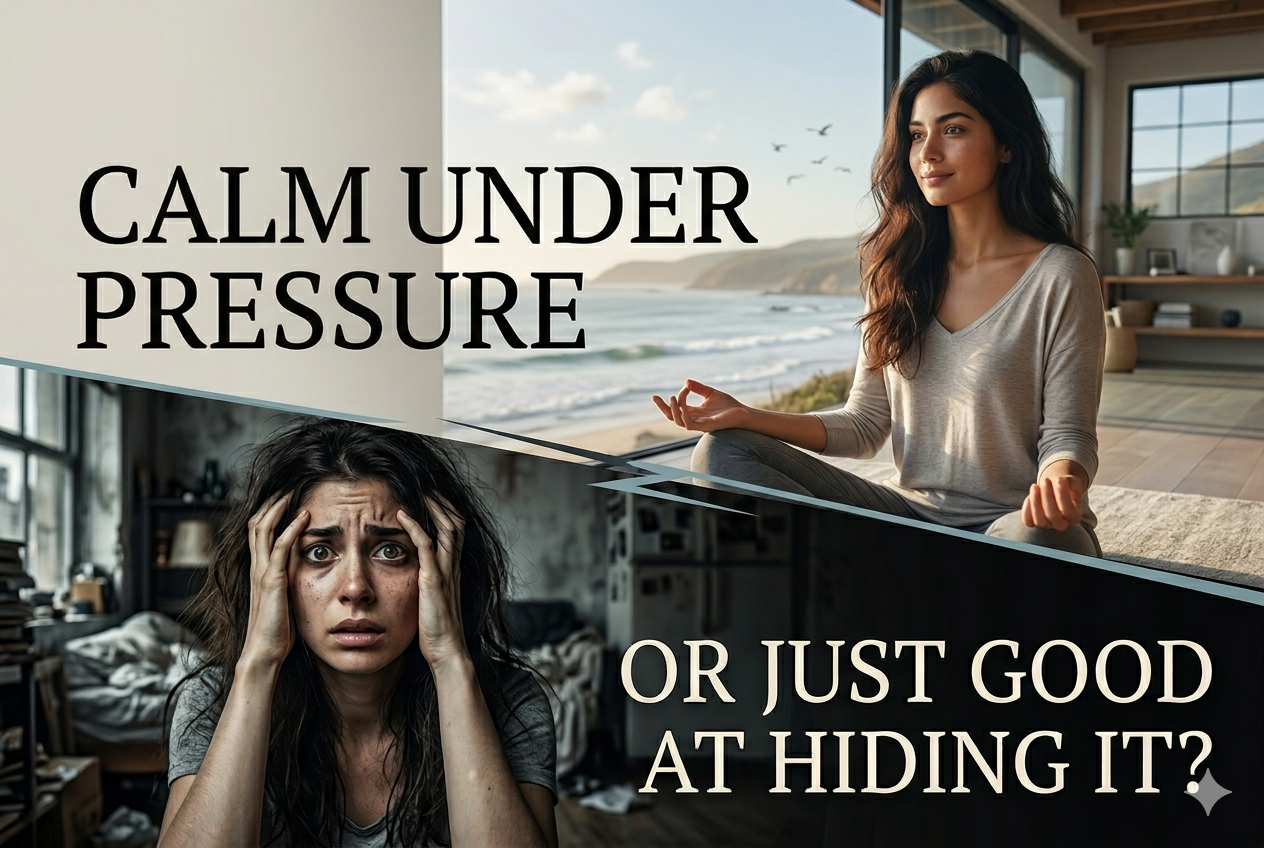 Calm Under Pressure or Just Good at Hiding It?