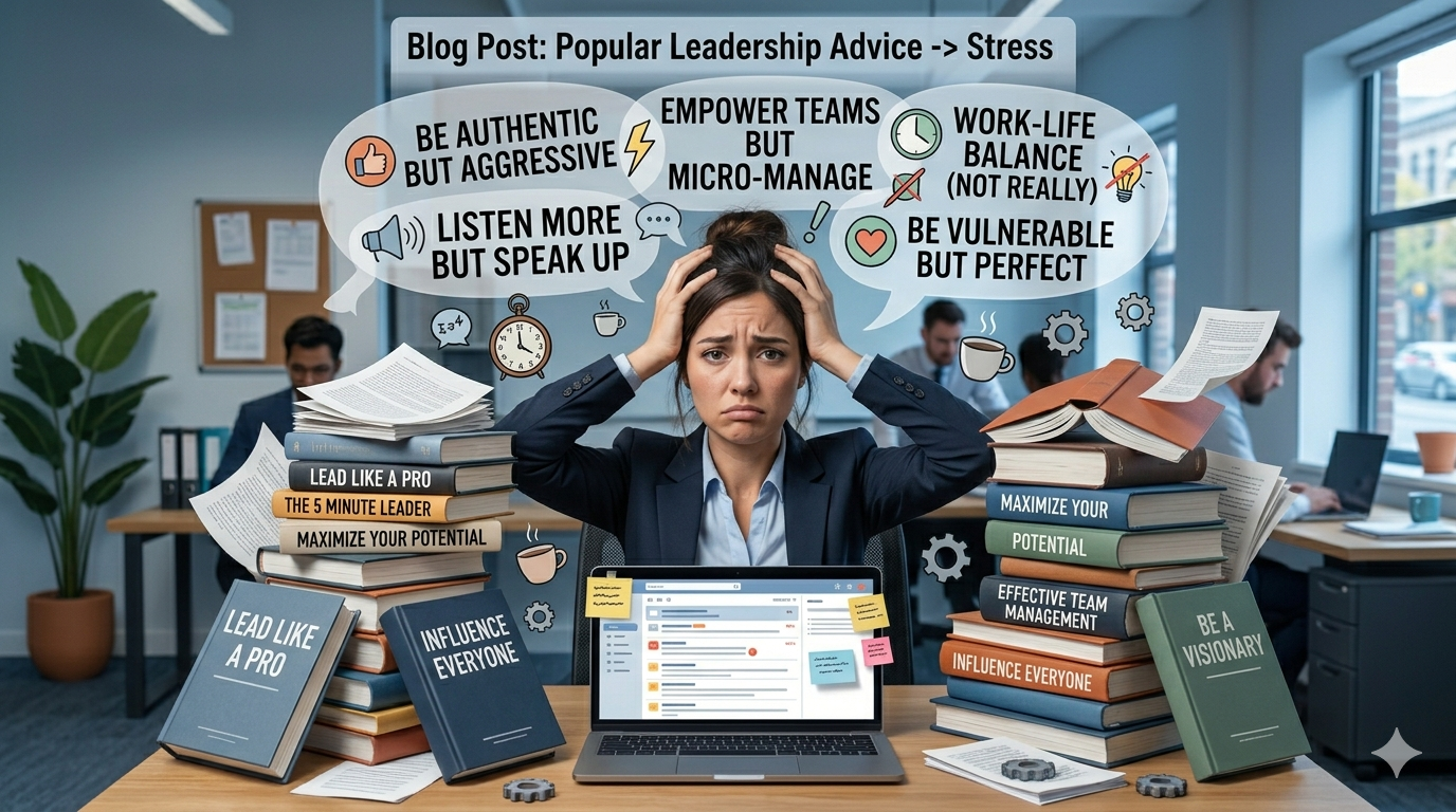 Why Popular Leadership Advice Is Making You More Stressed