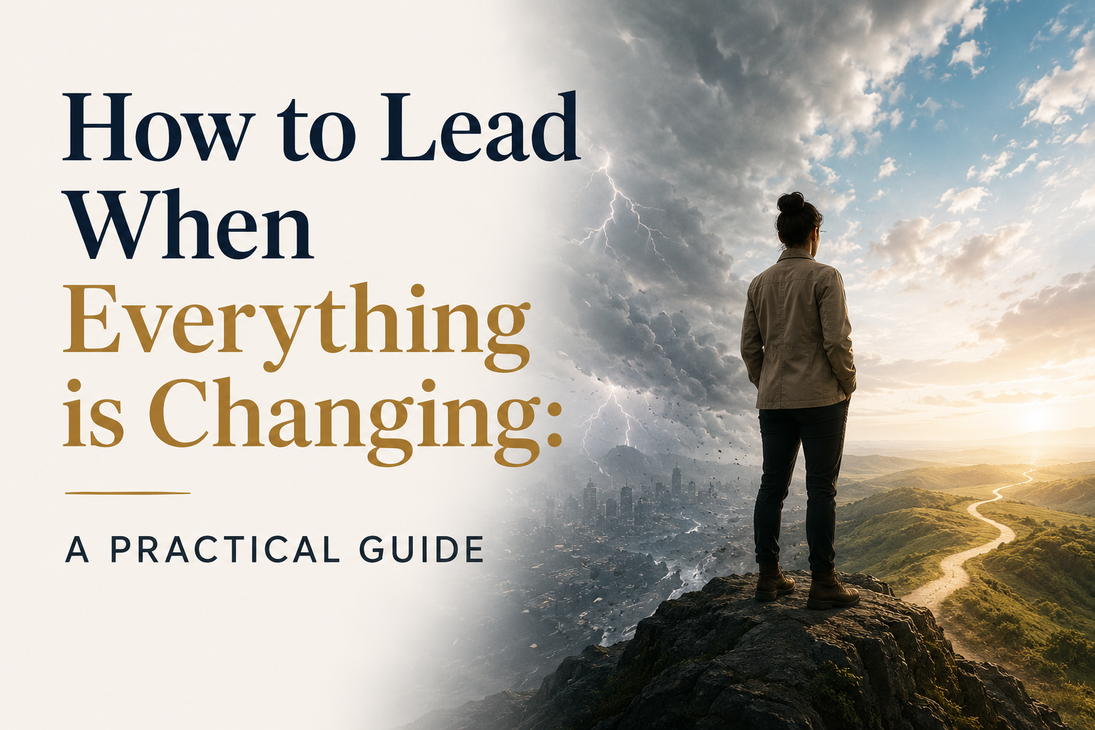 How To Lead When Everything Is Changing: A Practical Guide