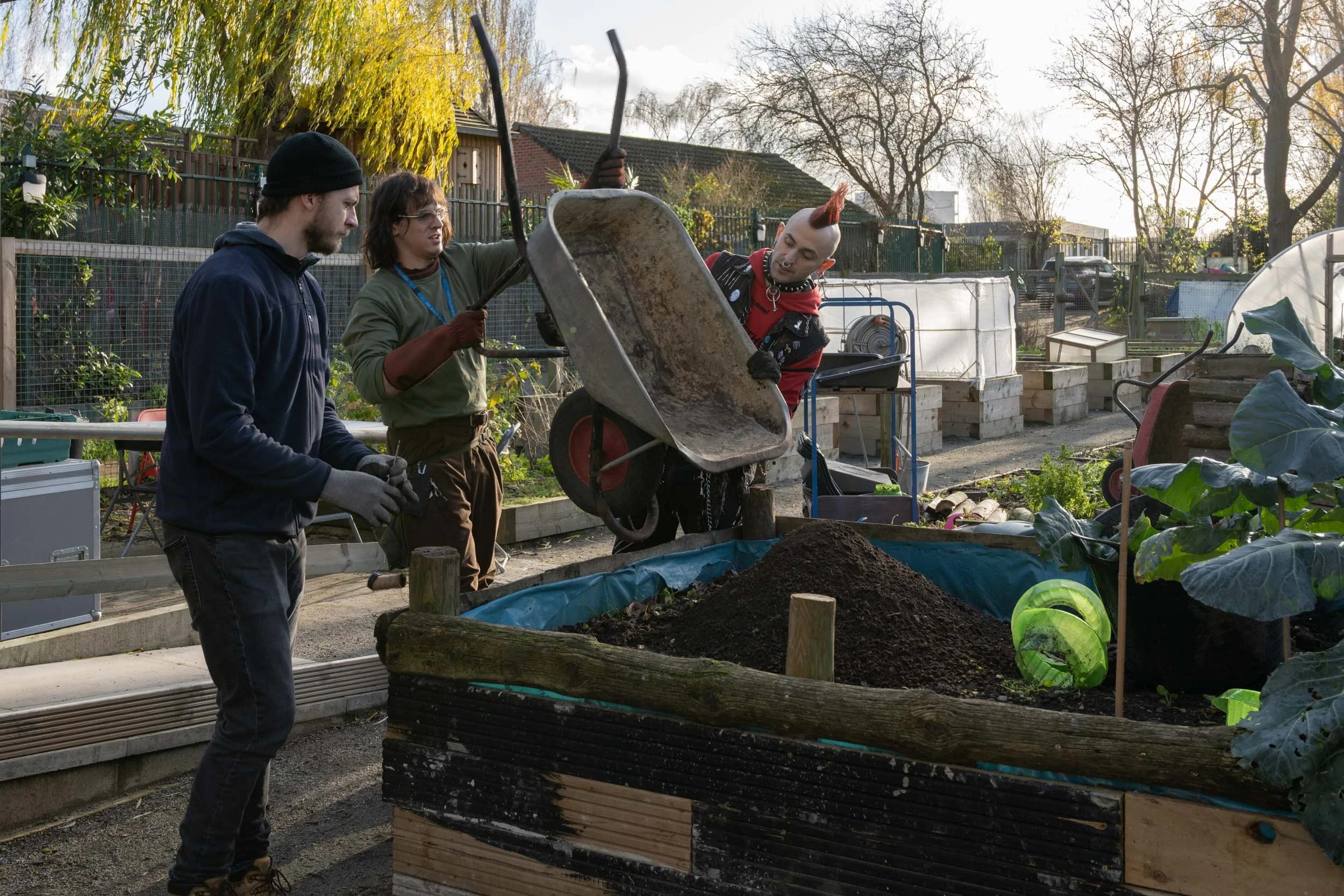 Gardening for Wellbeing at Mudchute City Farm