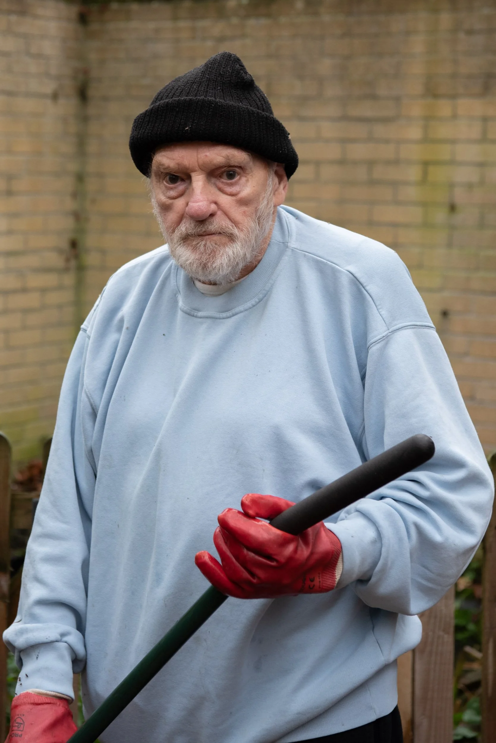 George at Bircham Street Garden, Poplar 
