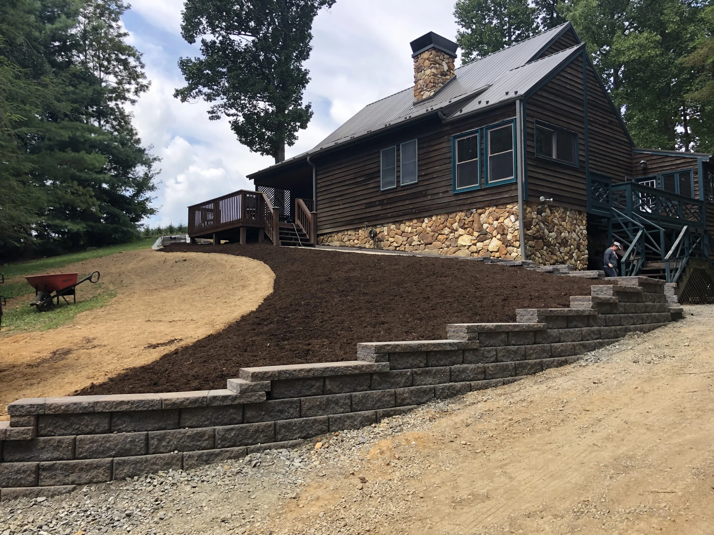 Retaining Walls - Timber Creek Landscaping NC