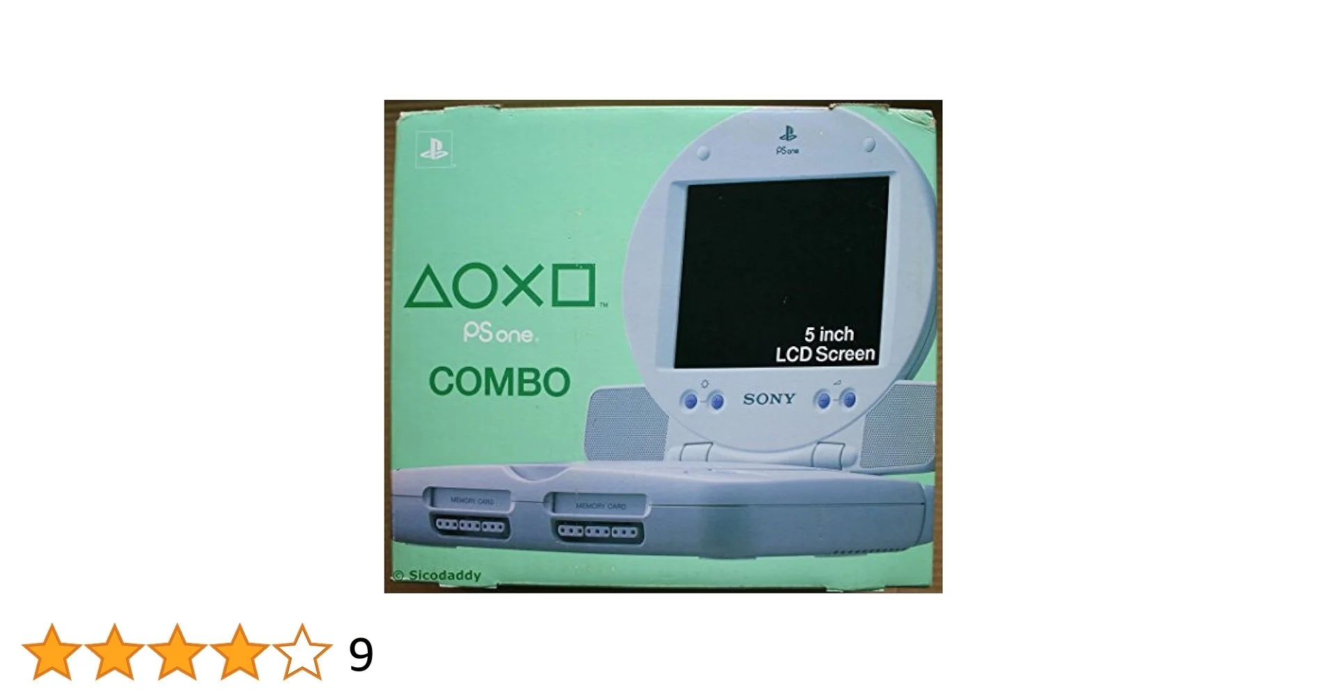 PSone Official PlayStation LCD Screen