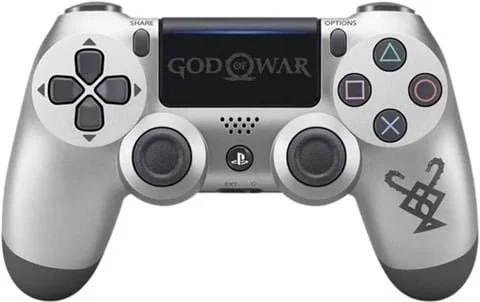 God of War Silver Edition DualShock 4 Controller – PlayStation 4