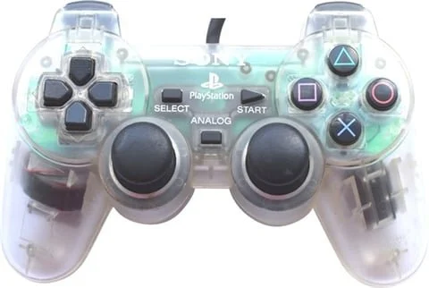 PlayStation 2 DualShock 2 – Crystal Clear Edition