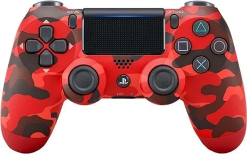 PlayStation 4 DualShock 4 Wireless Controller – Red Camouflage