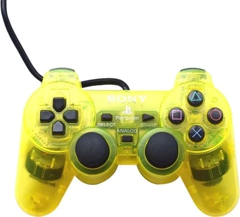 PlayStation 2 DualShock 2 – Clear Yellow Edition