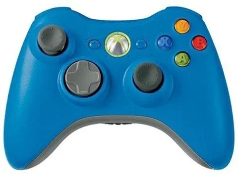 Xbox 360 Official Wireless Pad Blue