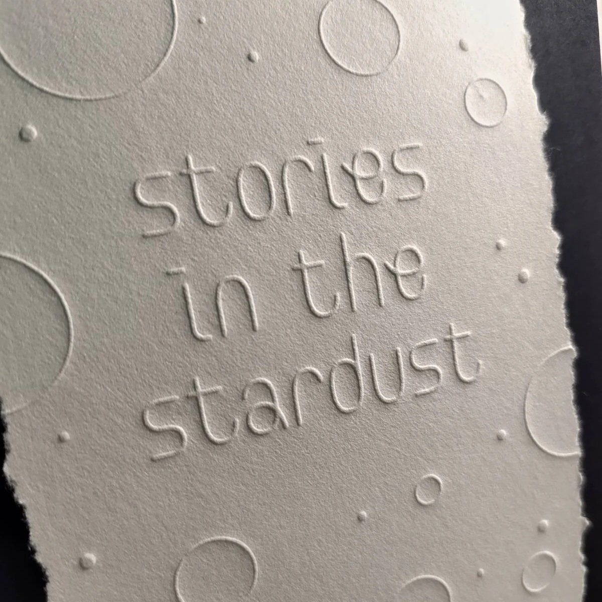 Stories in the stardust