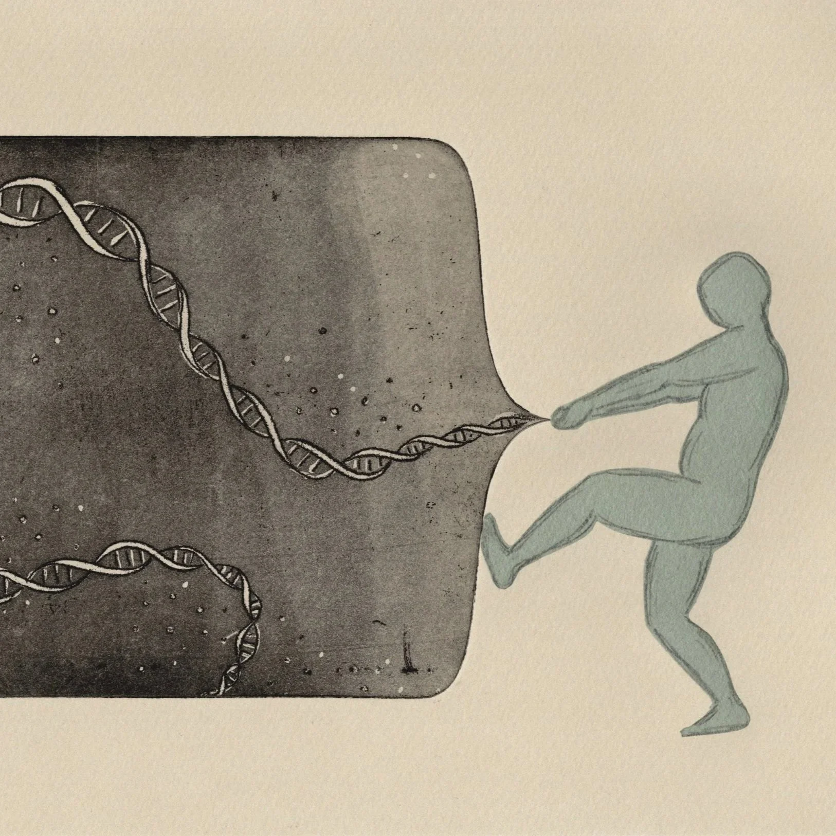 Pushing and pulling at the fabric of life