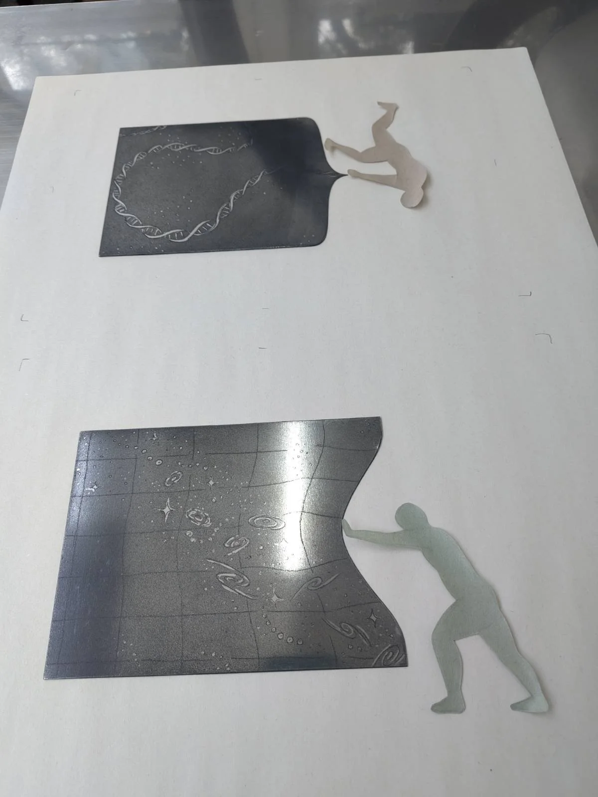 plates ready to print on press