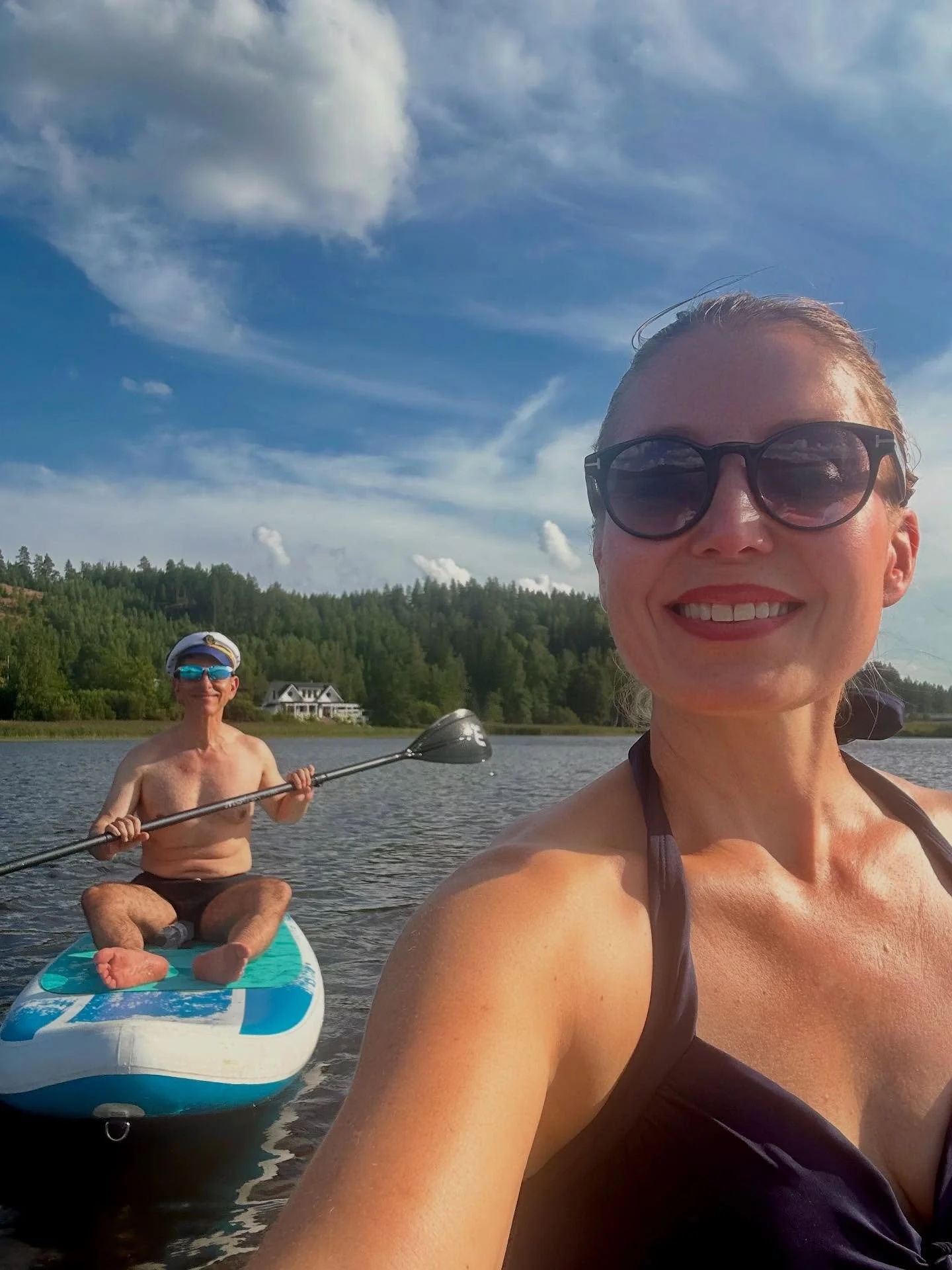 Suppailu on ihan parasta 😍 Tehtiin 2,5 h retki upeassa s&auml;&auml;ss&auml; ☀️