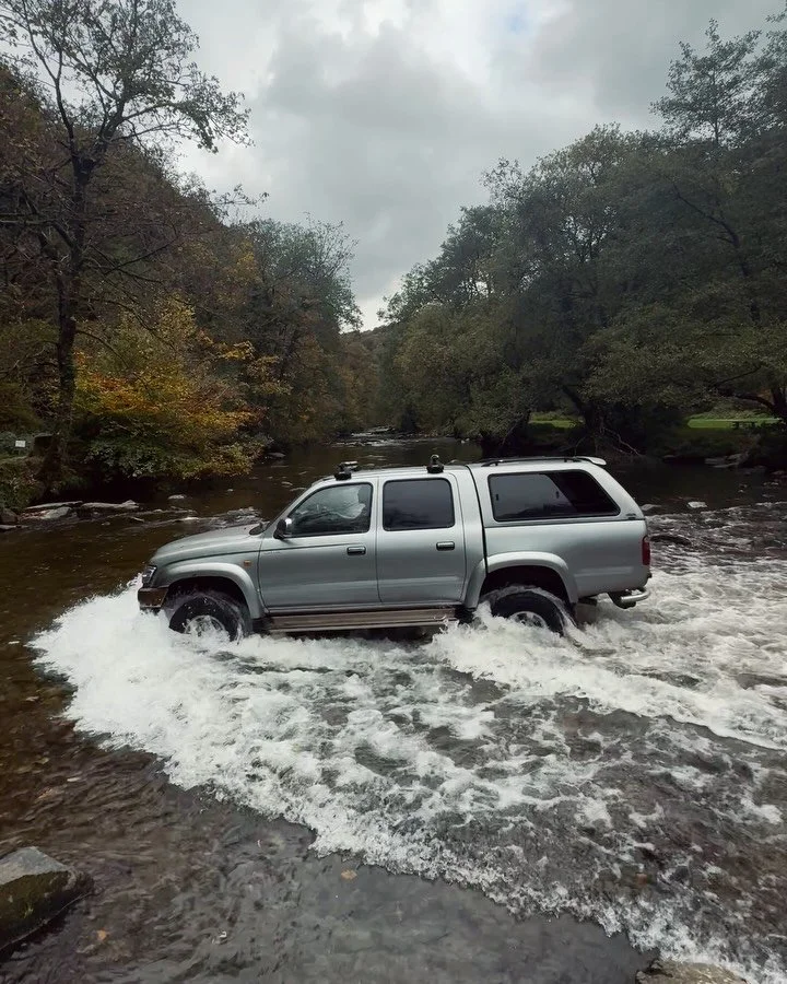 Ever since I was a wee boy, I dreamed of doing this river crossing.
I saw someone do it once, probably in a Defender, and thought, one day I&rsquo;ll own a big truck, pop it into four-wheel drive, and cross that gorgeous river myself.

Come to think 