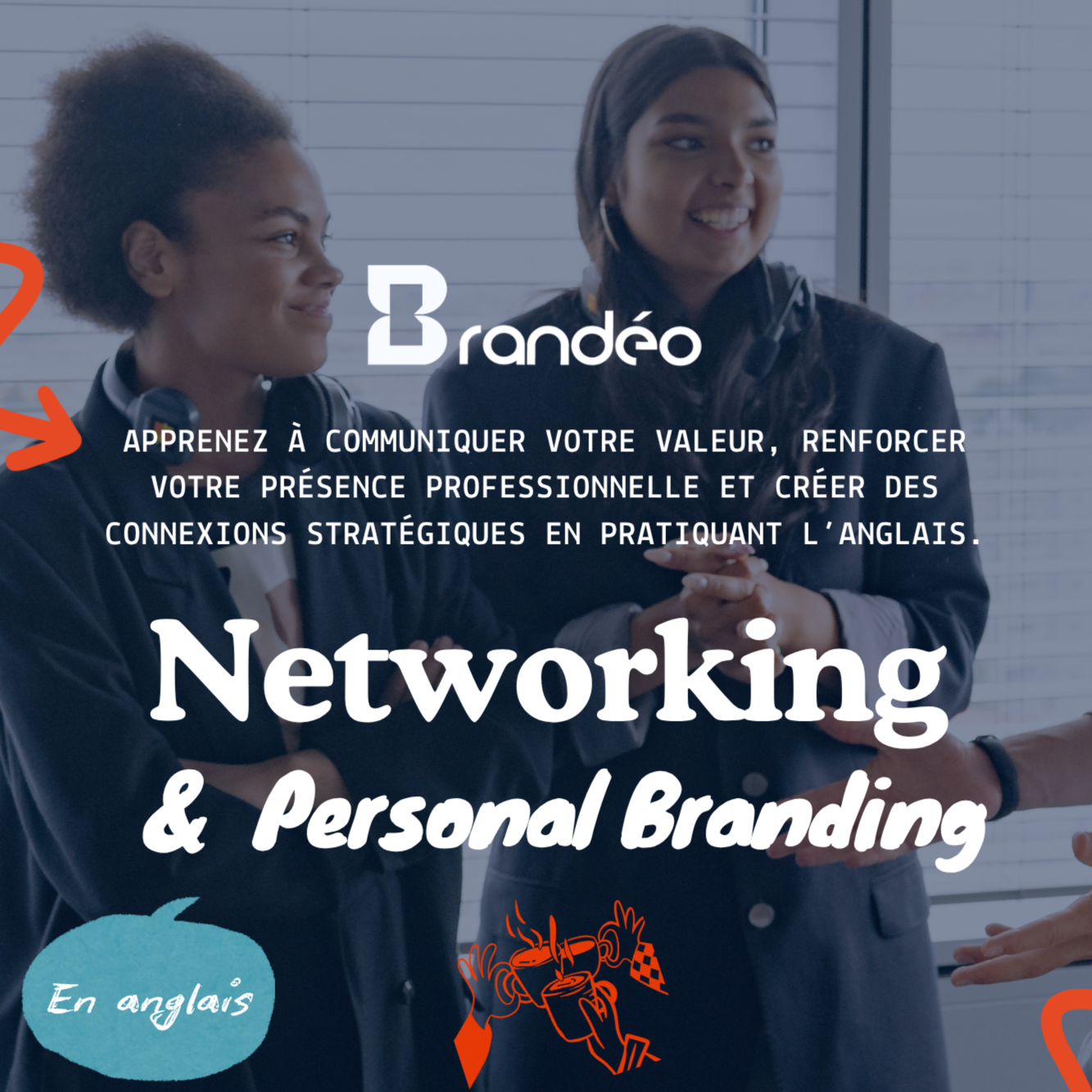 6 juin 2026 à Toulouse dans le Hub Toulouse. Apprenez à communiquer votre valeur, renforcer votre présence professionnelle et créer des connexions stratégiques en pratiquant l’anglais.
