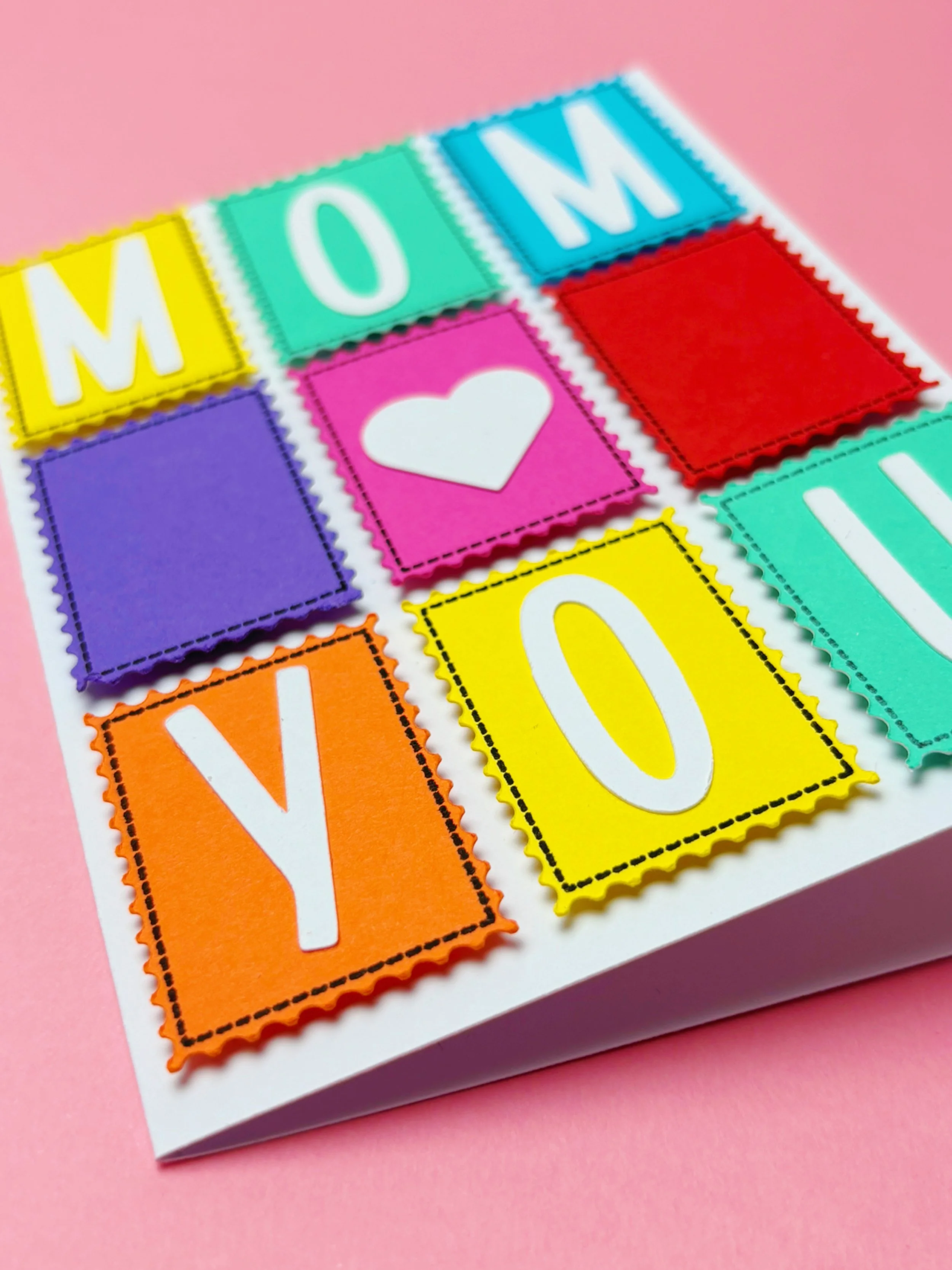 DIY “Love You Mom” Card SVG